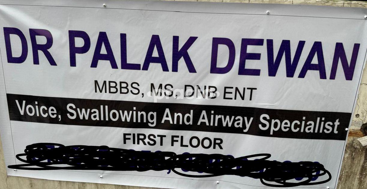 Establishment board at Swargun ENT Clinic Malviya Nagar Jaipur