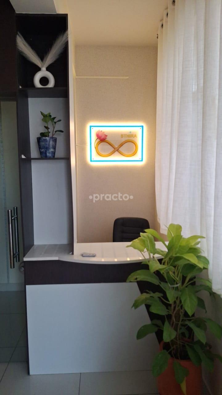 Reception Area at Sthira-Space for Mental Health Rajarajeshwarinagar Bangalore