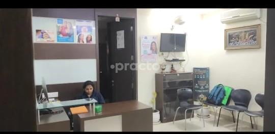 Reception Area at BLR Smiles Clinic Indiranagar Bangalore