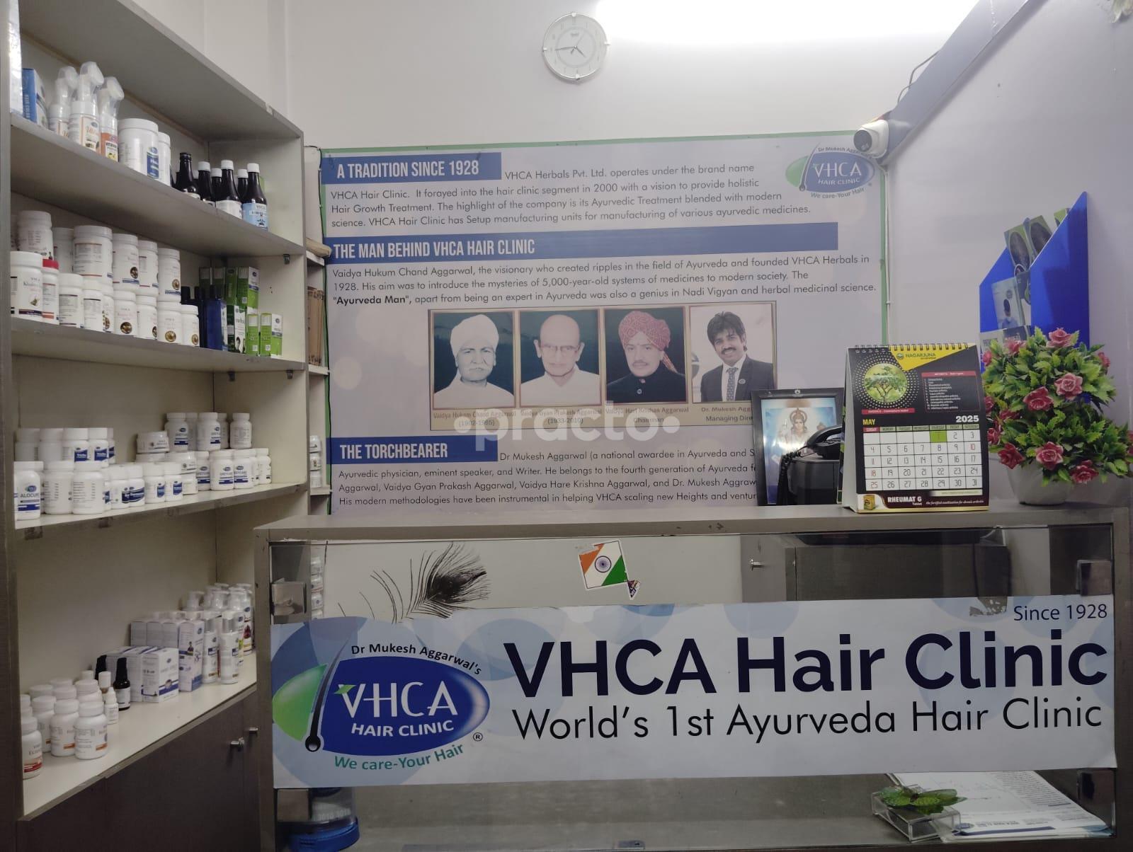 Waiting Area at VHCA Hair And Skin Clinic Rohini Delhi