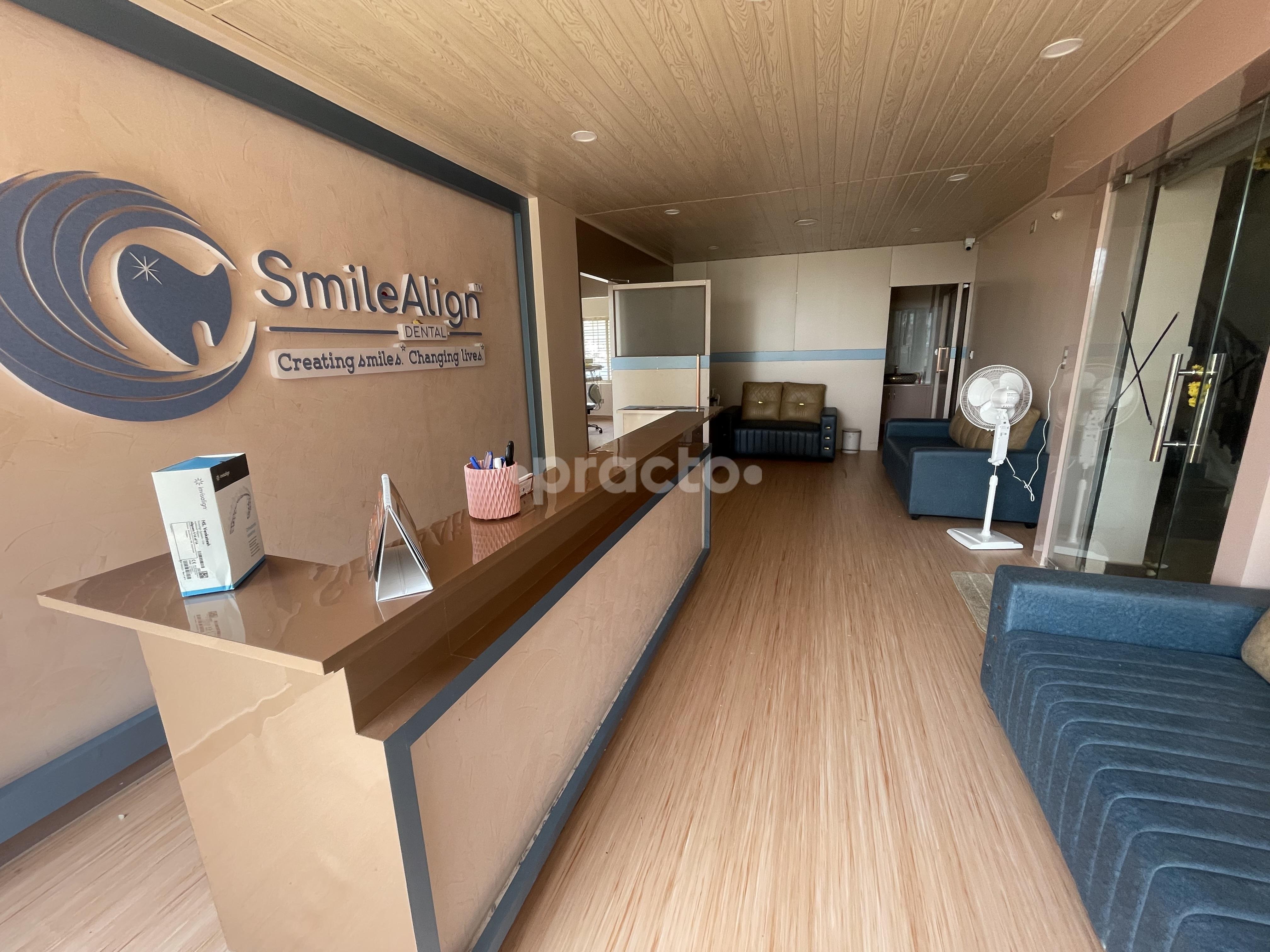 Reception Area at Smile Align Dental Yelahanka Bangalore