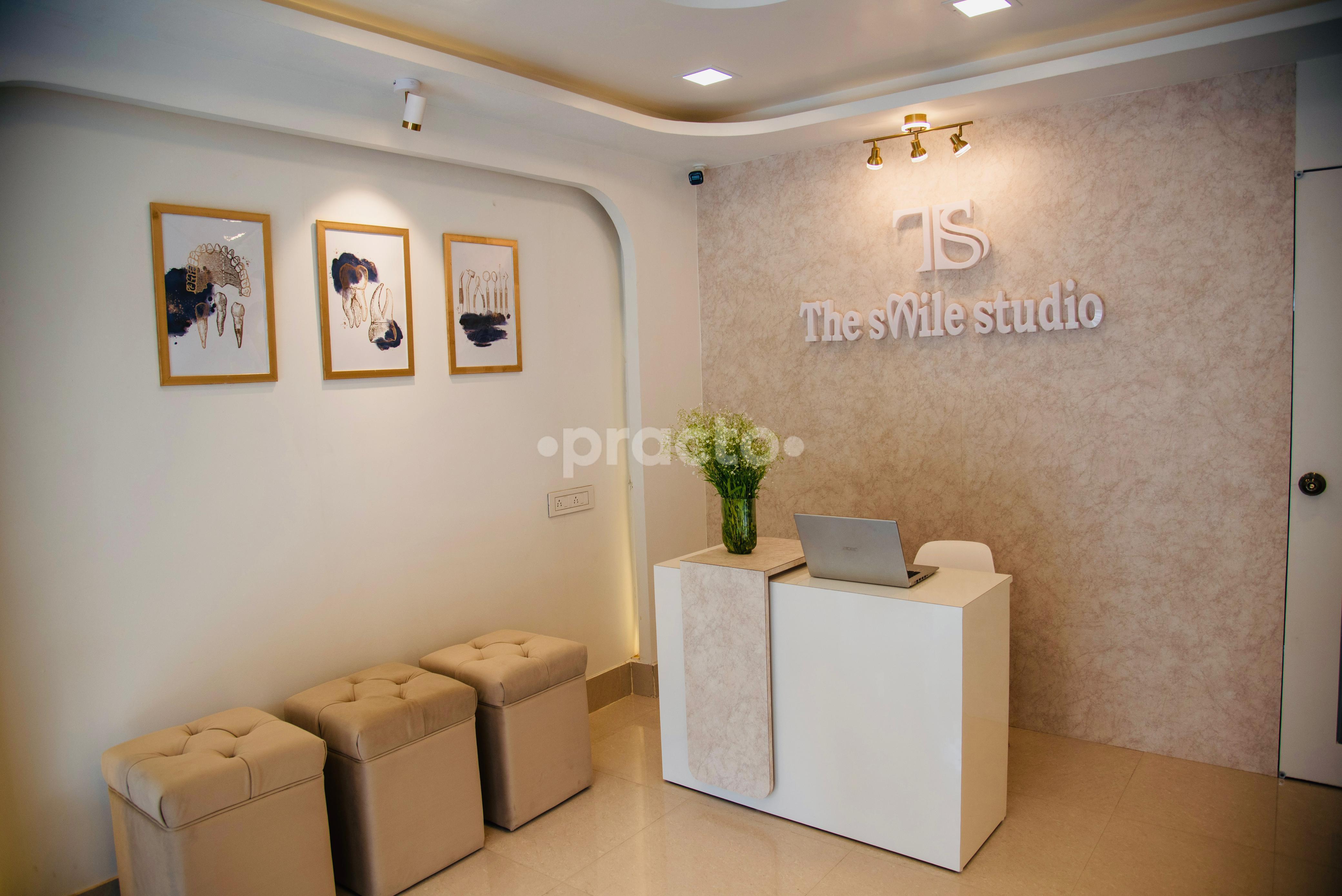 Reception Area at The Smile Studio Dental Clinic Birati Kolkata