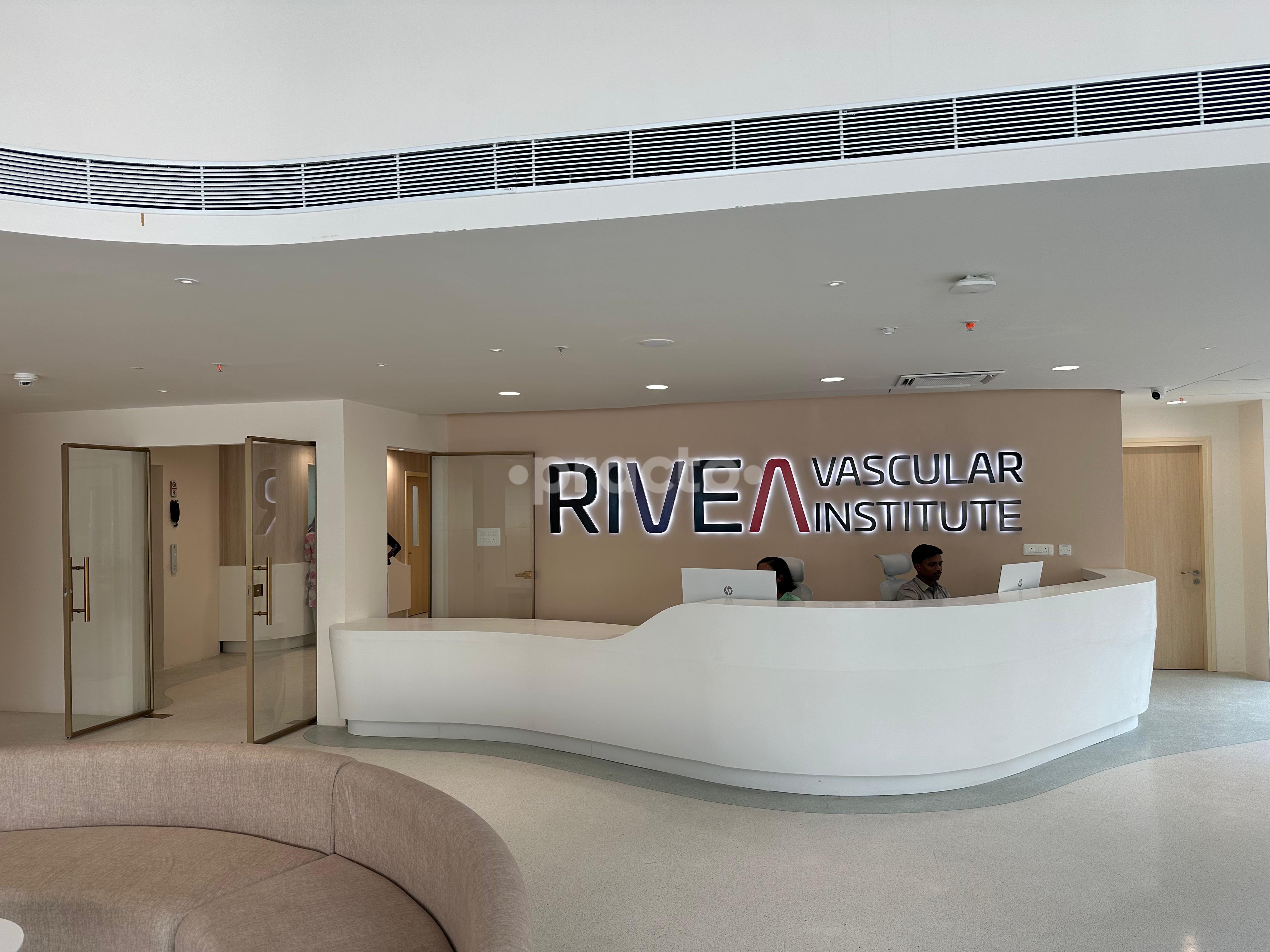 Reception Area at Rivea Vascular Institute  Gachibowli Hyderabad