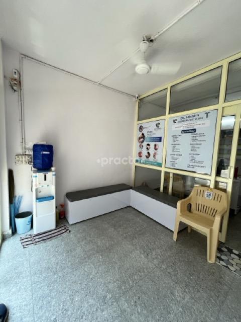Waiting Area at Dr. Srishti's Homeopathic Clinic Karanpur Road Dehradun