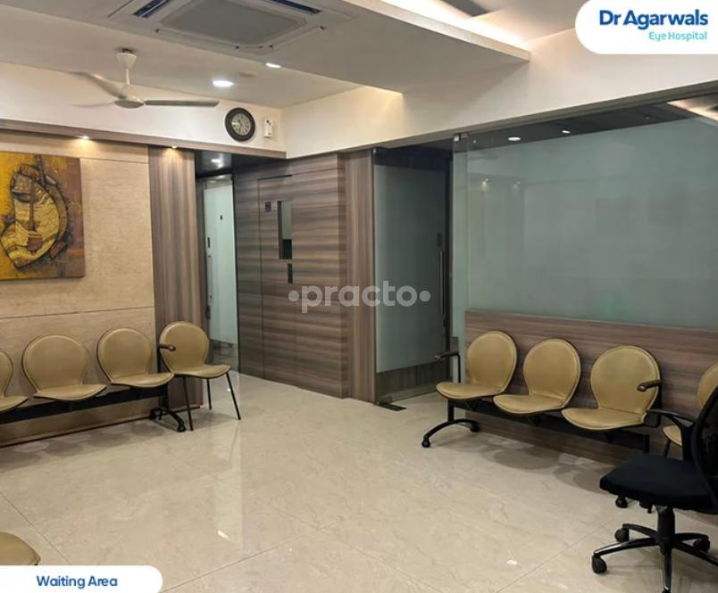 Waiting Area at Dr Agarwals Health Care Girgaon Mumbai