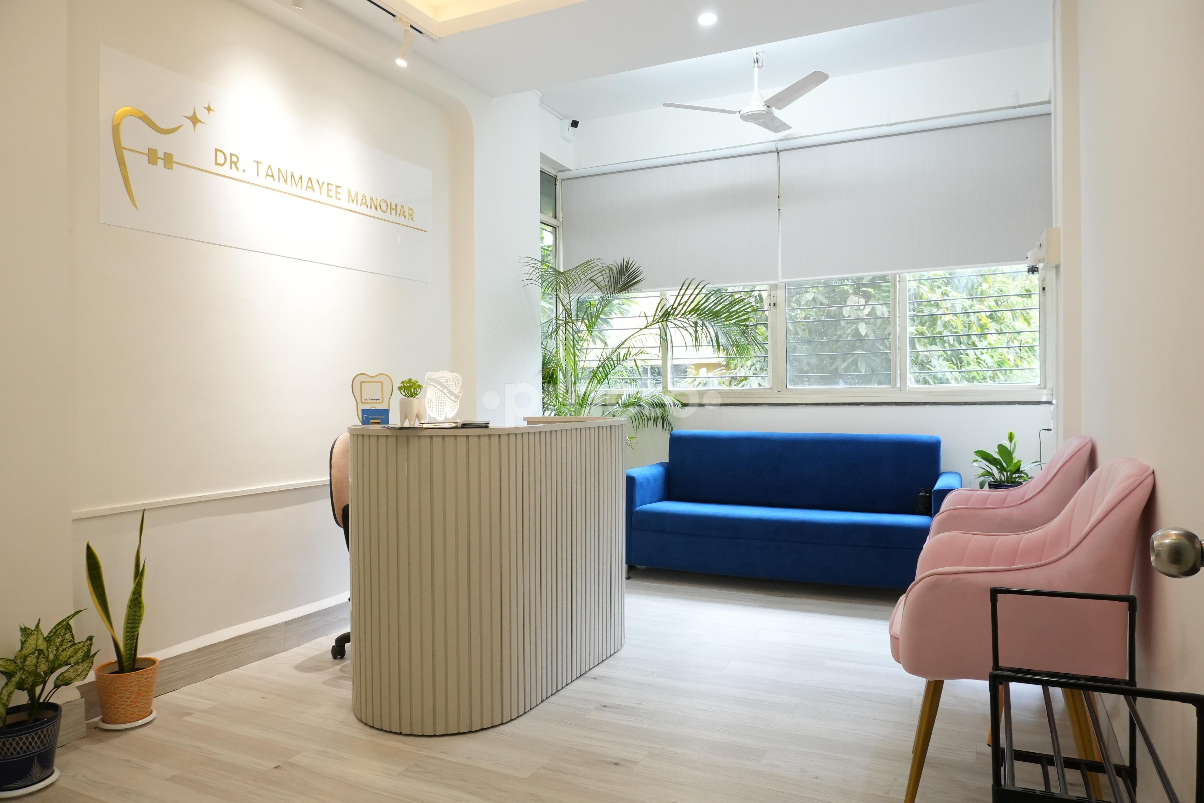 Reception Area at Dr. Tanmayee Manohar Multispeciality Dental Clinic Erandwane Pune