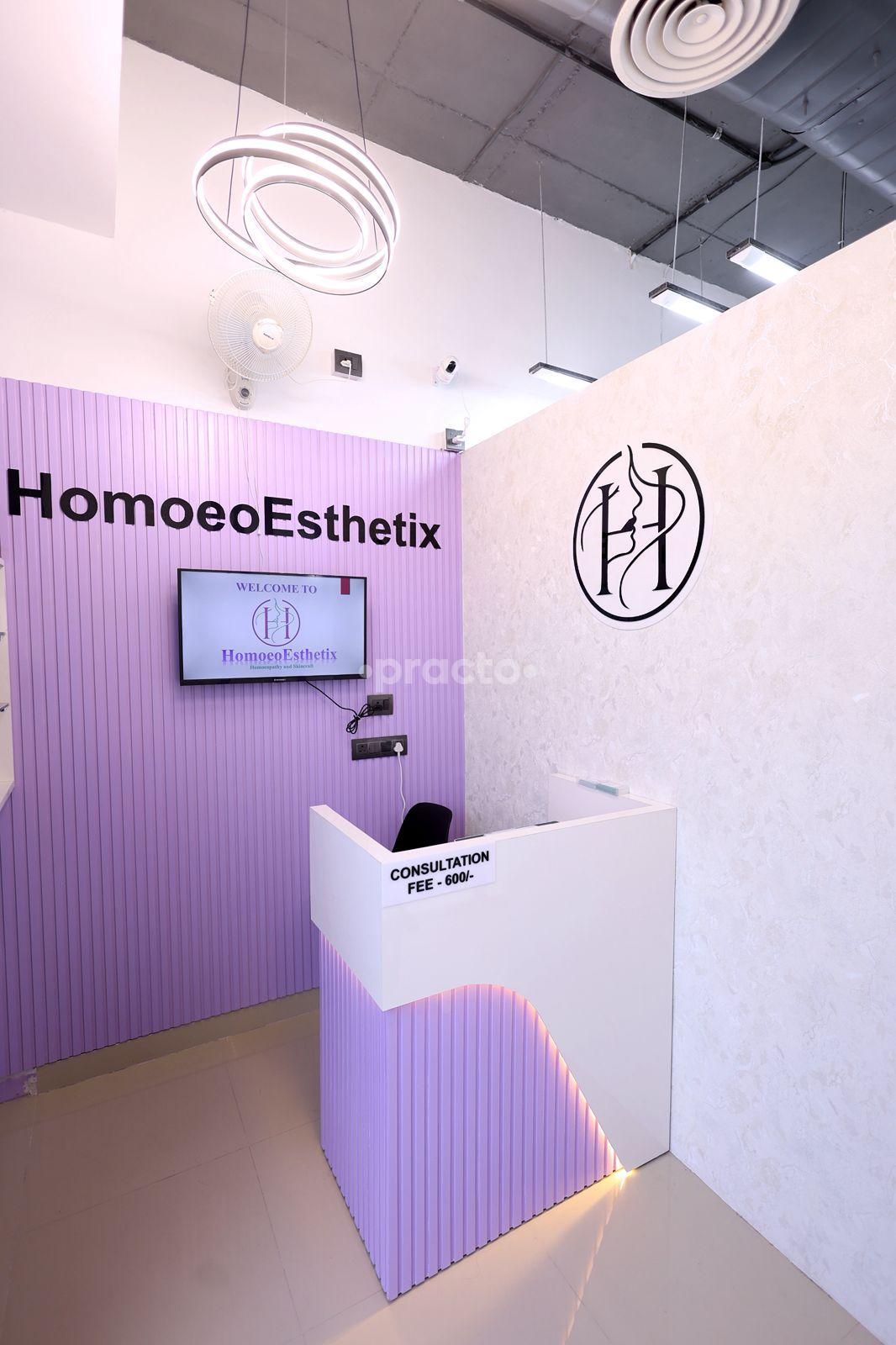 Reception Area at HomoeoEsthetix By Dr. Sunaina Noida-Sector-133 Noida