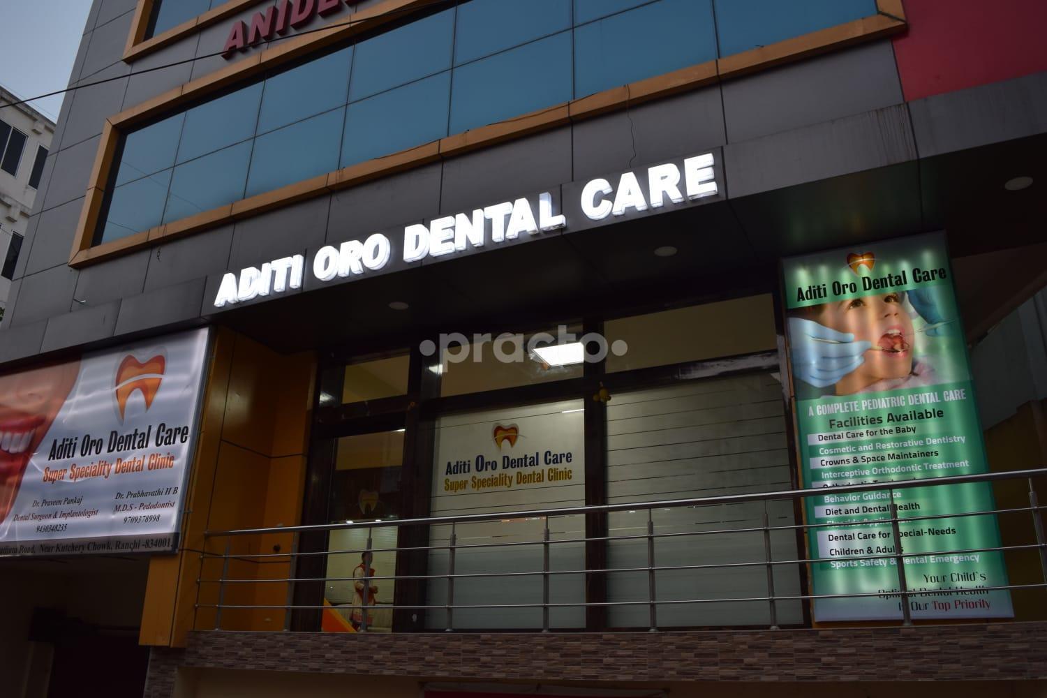 Outside Area at  Aditi Oro Dental Care Morabadi Ranchi