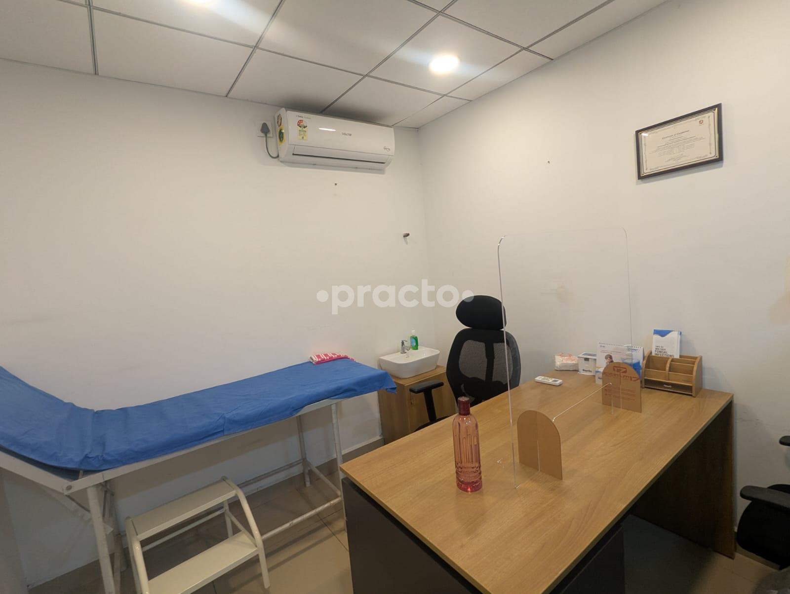 Consultation Room at Dr Usha Gaddam's Clinic Manikonda Hyderabad