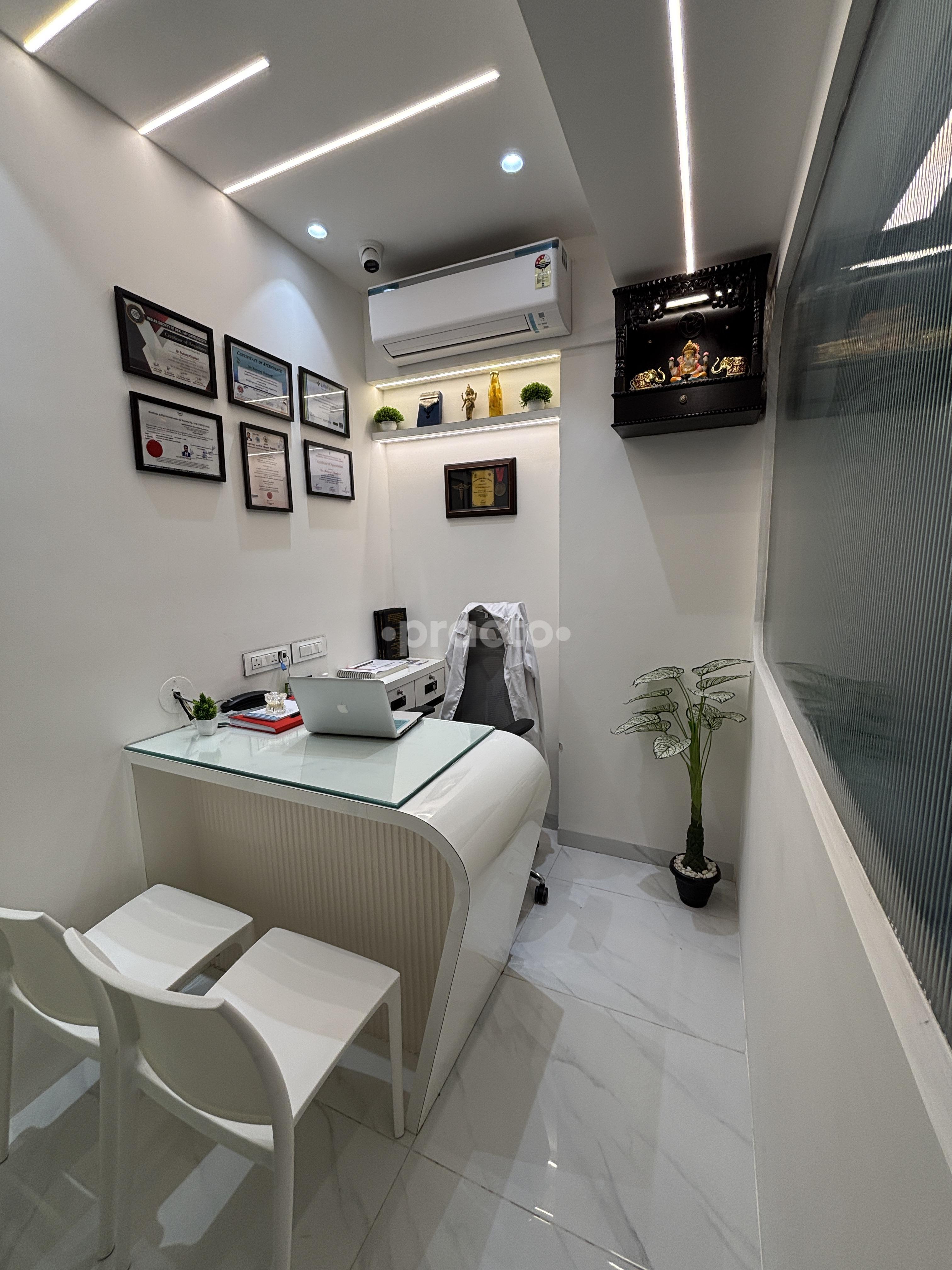 Consultation Room at Dent Aura Multispeciality Dental & Implant Clinic Kharadi Pune