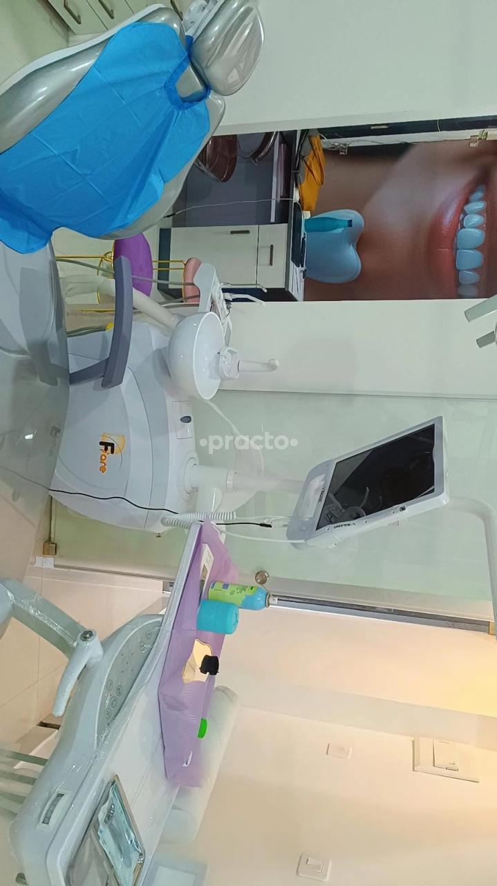 Reception Area at Dentek Dental Clinic Gaur City Noida