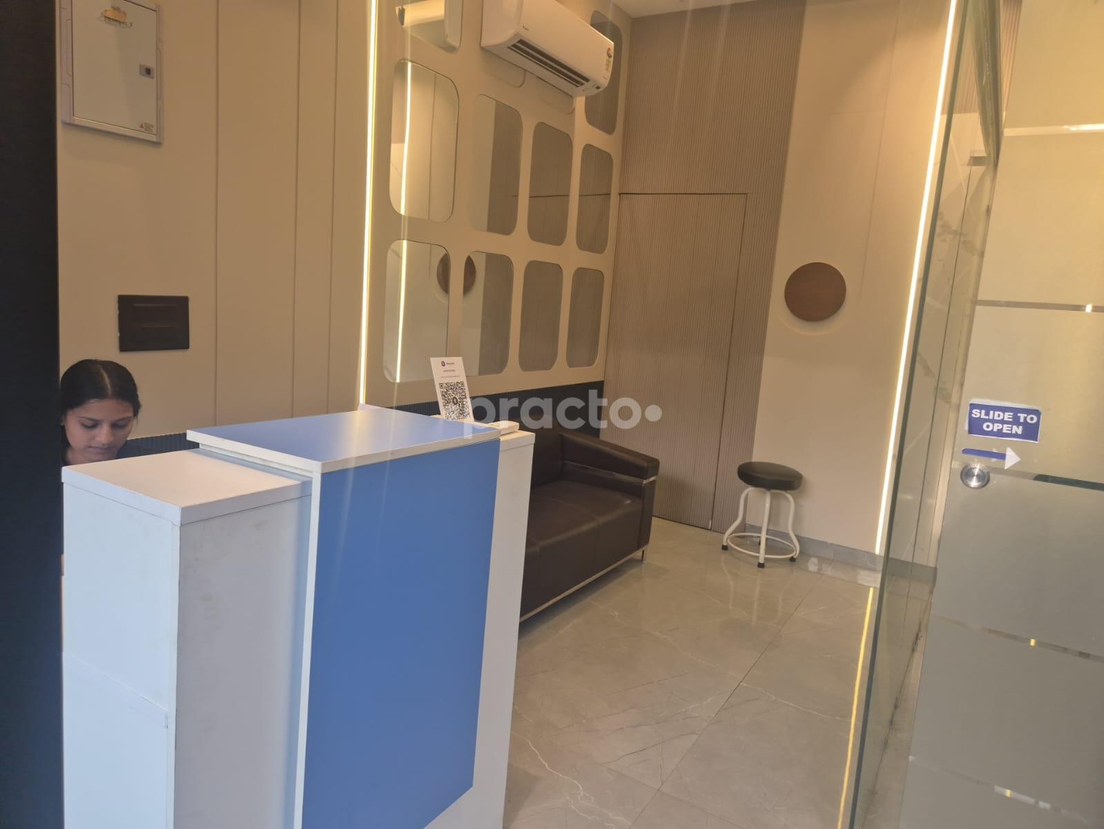 Reception Area at ESENS ENT & Facial Aesthetics centre South City-II Gurgaon