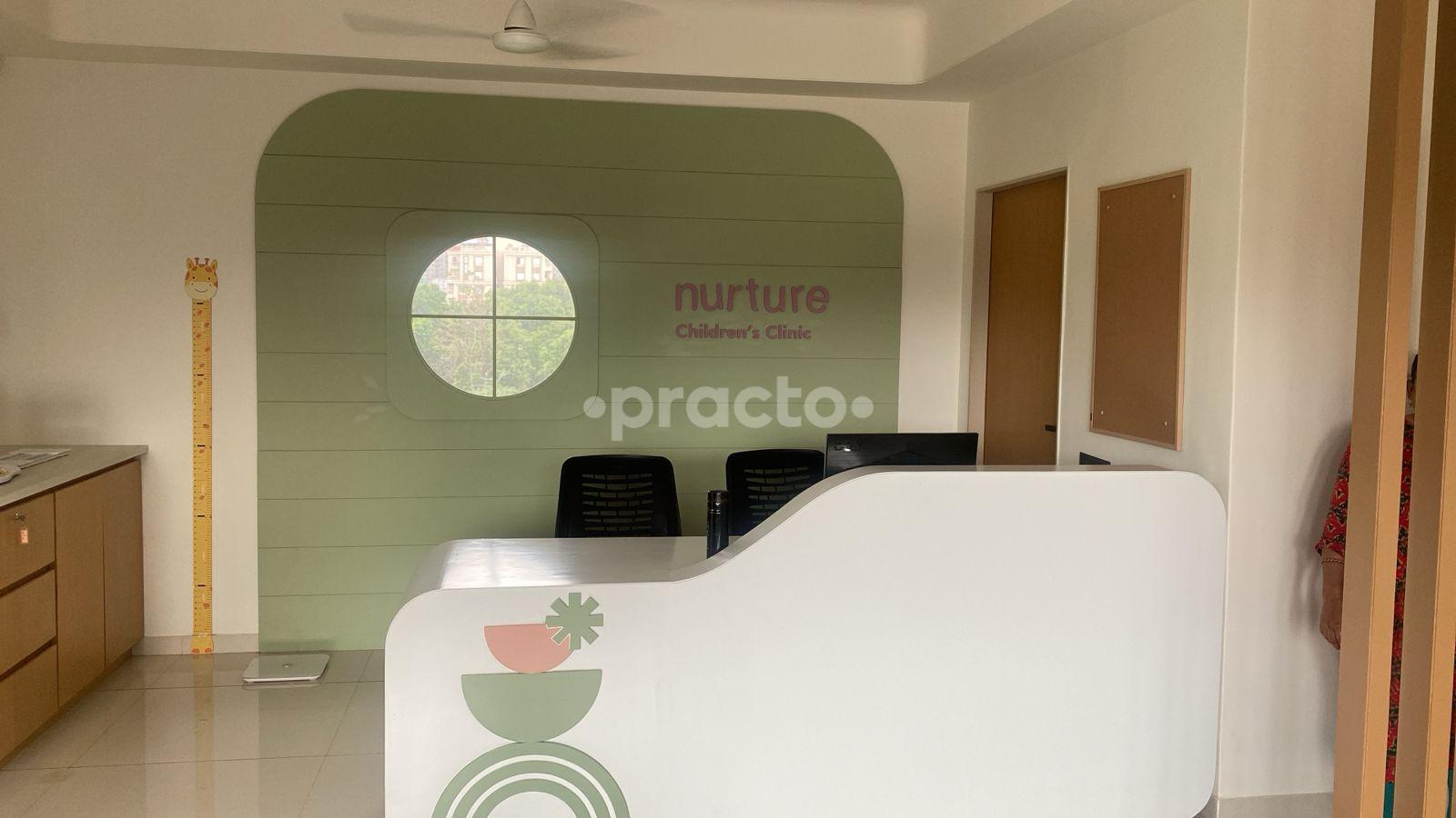 Reception Area at Nurture Children's Clinic Sevasi - Canal Road Vadodara