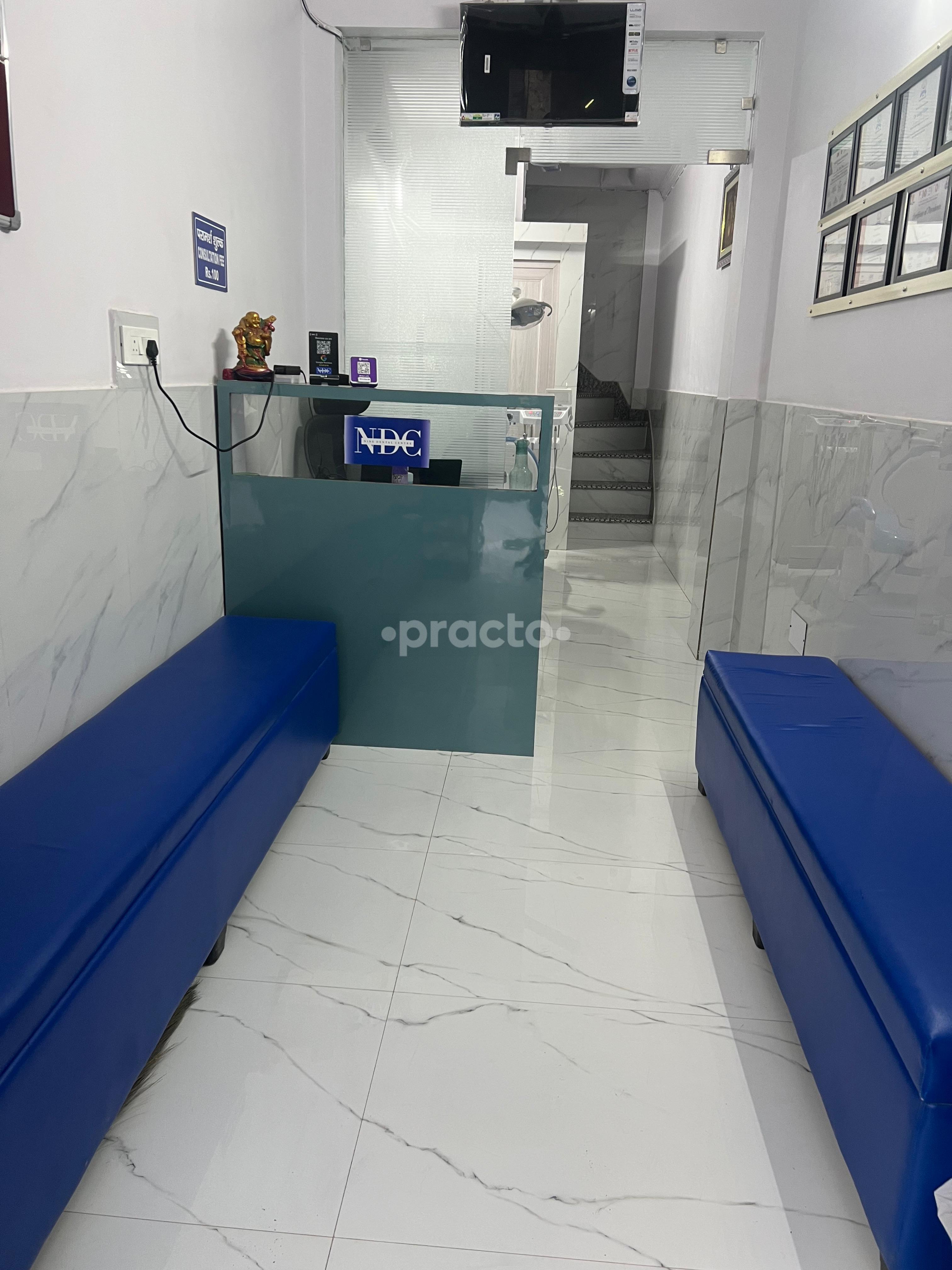 Waiting Area at Nine Dental Centre Mohan Garden Delhi