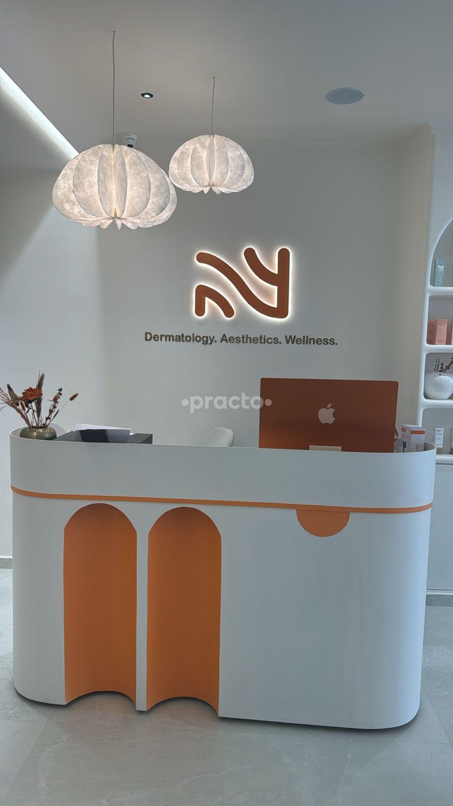 Reception Area at NYN Skin And Hair Clinic Madhapur Hyderabad