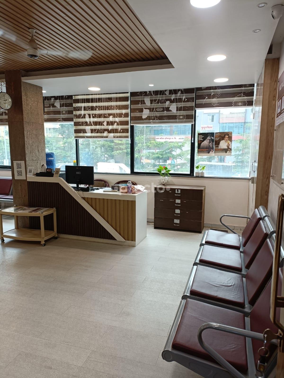 Reception Area at Doctor's Hub Superspeciality Polyclinic Rahatani Pune