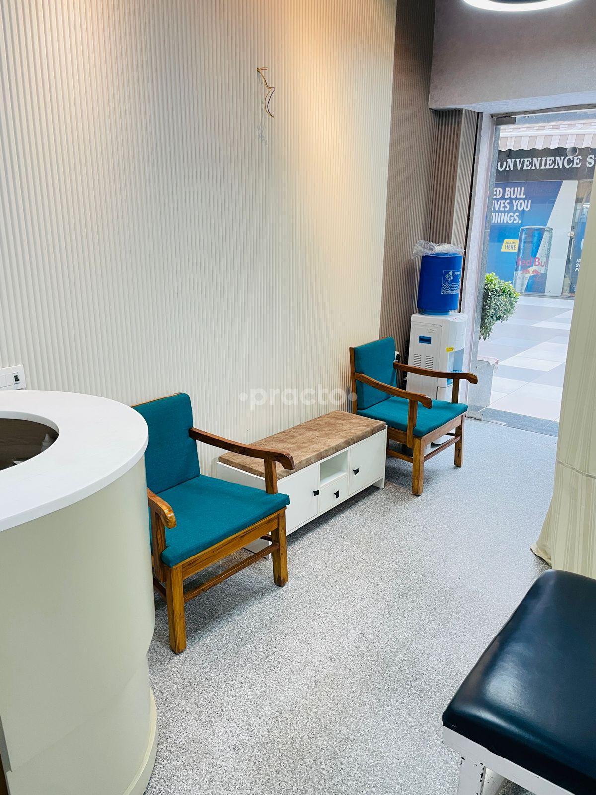 Reception Area at Goldmedal Physiotherapy Clinic Gurgaon Sector 49 Gurgaon