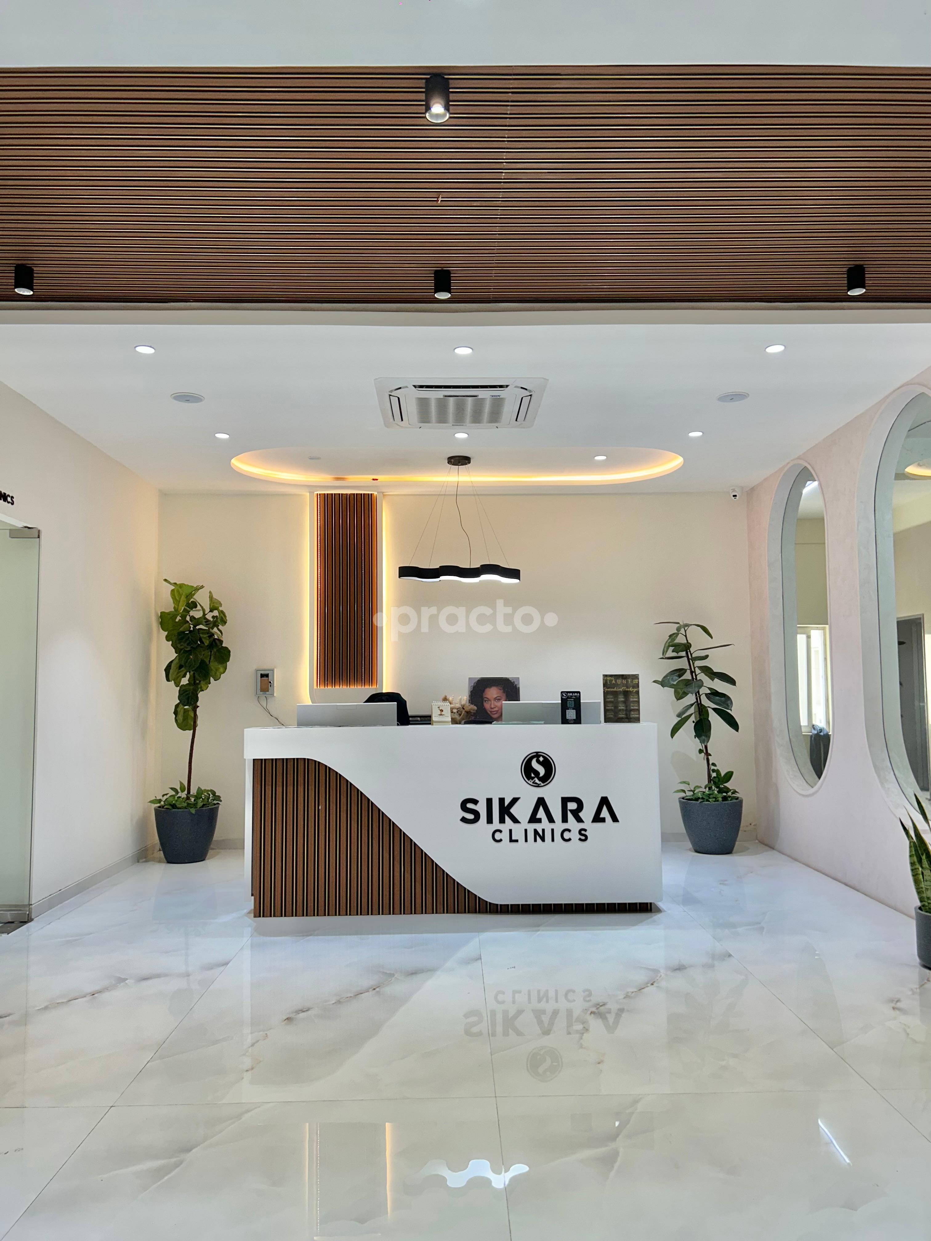 Reception Area at  Sikara Skin & Hair Clinic Kothapet Hyderabad