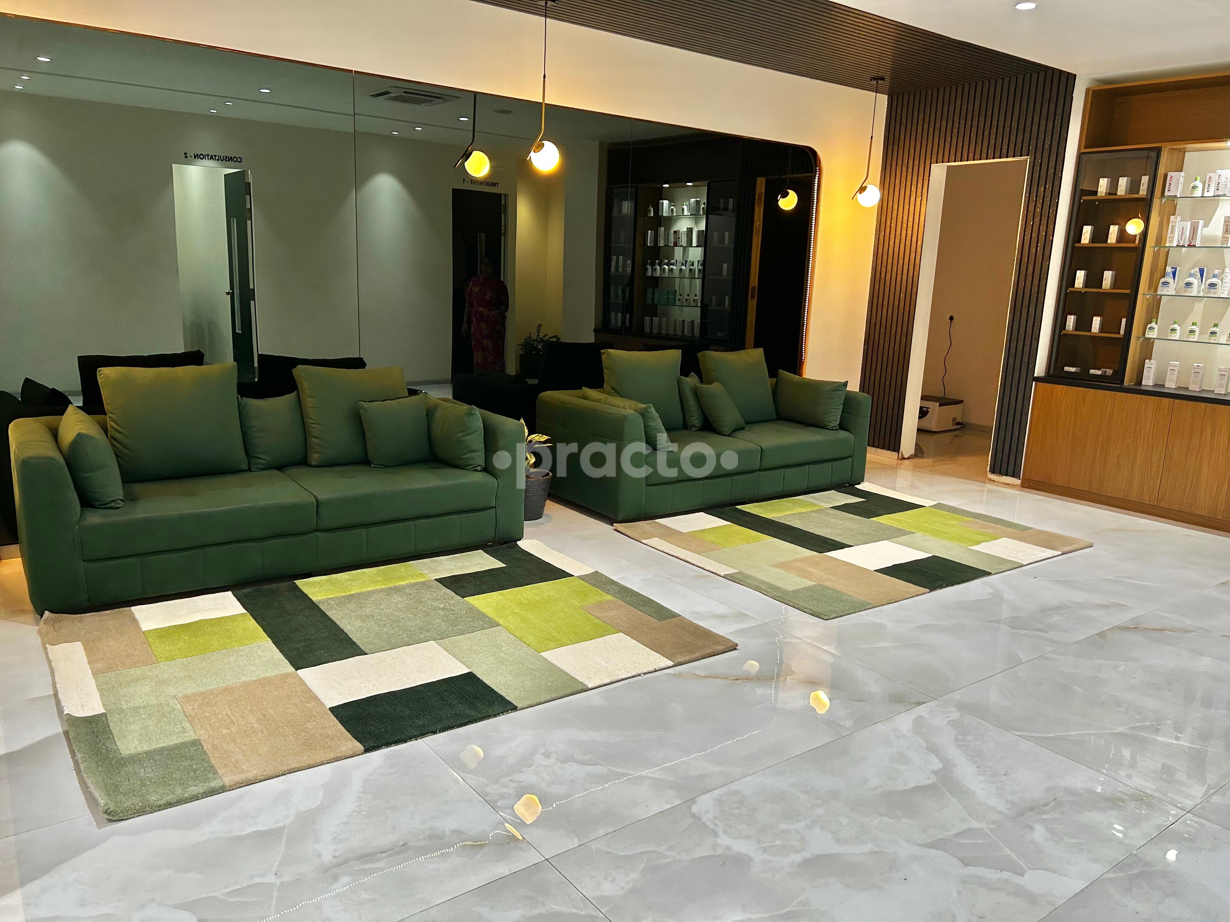 Waiting Area at  Sikara Skin & Hair Clinic Kothapet Hyderabad
