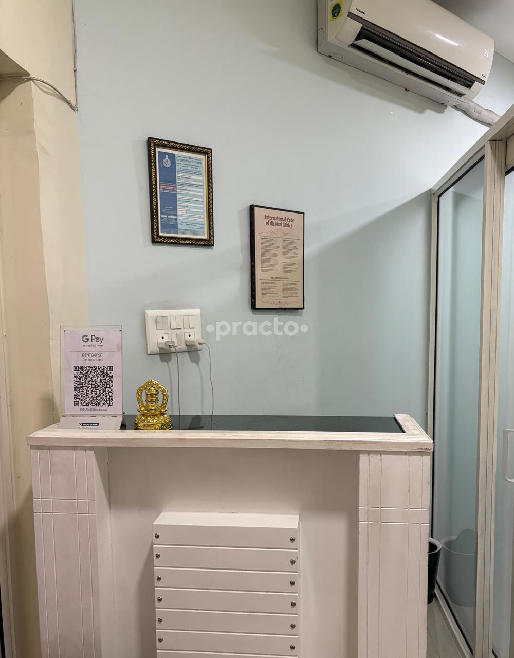 Reception Area at Dentospot Dental Clinic Gurgaon Sector 56 Gurgaon