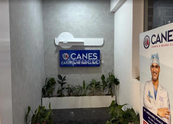 Reception Area at Canes Cardio Neuro Clinic Raghavendra Colony-Kondapur Hyderabad