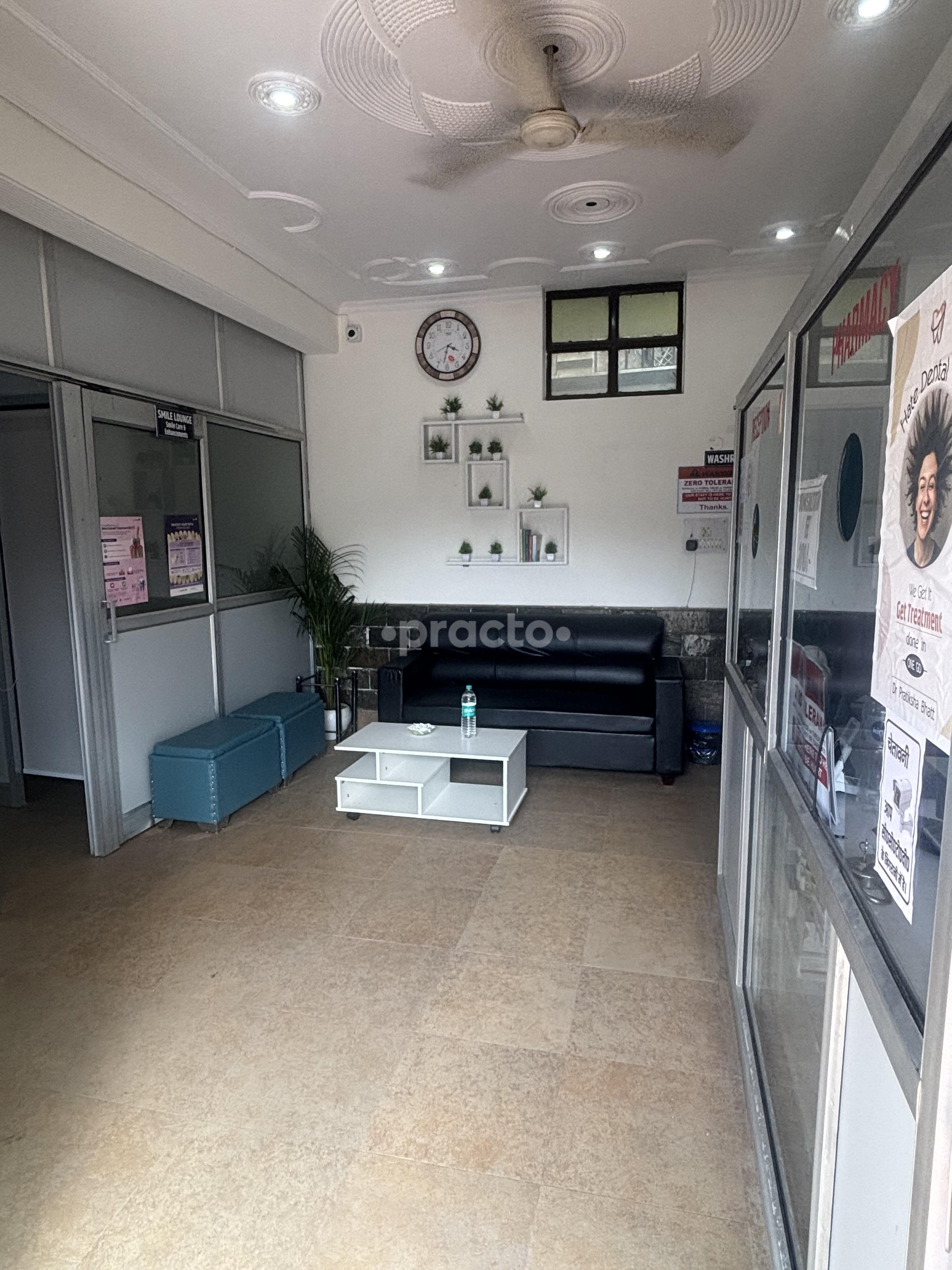 Reception Area at The Smile Fix by Dr Bhatt Sahastradhara Road Dehradun