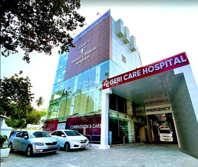 Outside Area at Geri Care Hospital T Nagar Chennai