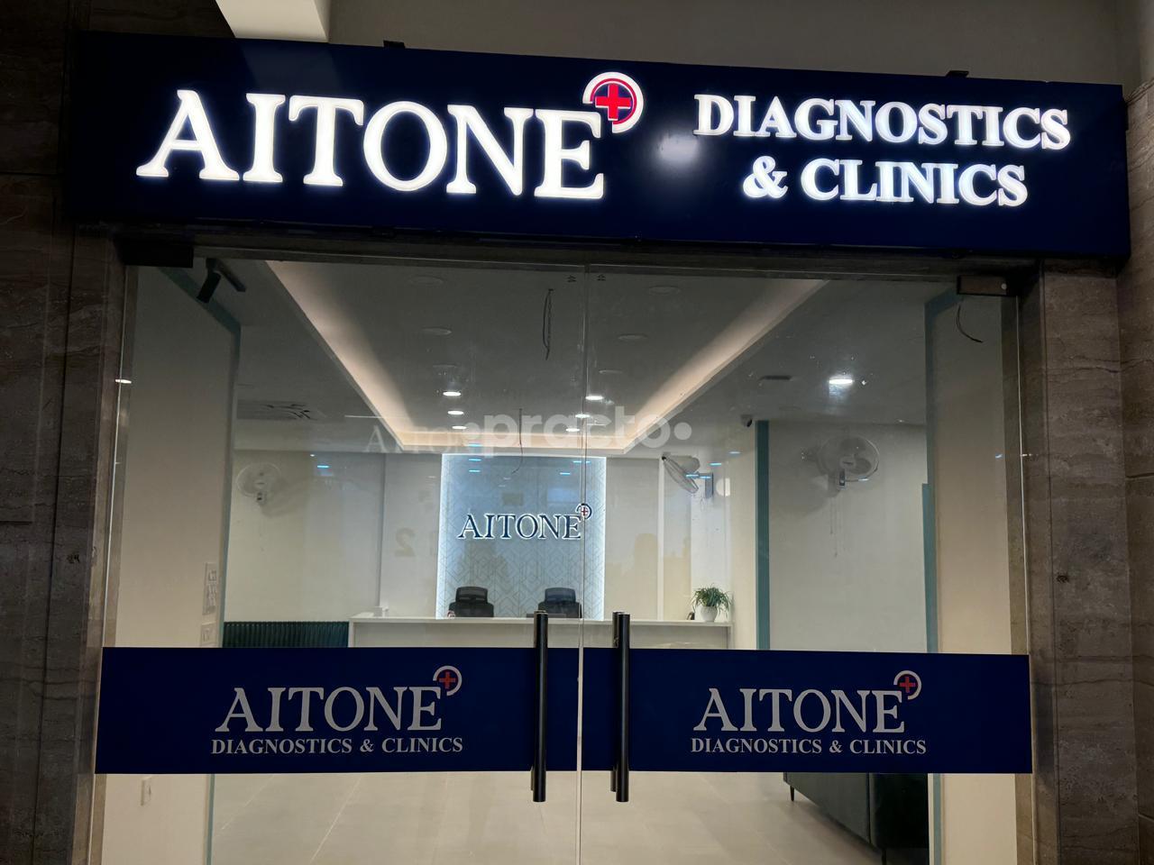 Entrance at Aitone Diagnostics & Clinics Varthur Bangalore