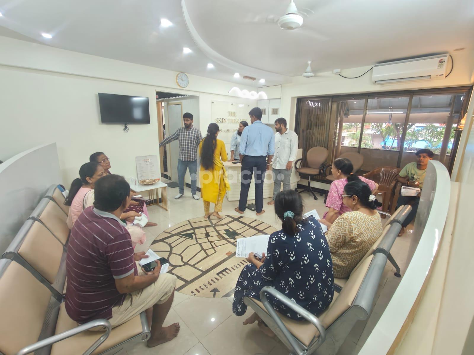 Reception Area at Shwasveda Chest Clinic Mahavir Nagar Mumbai