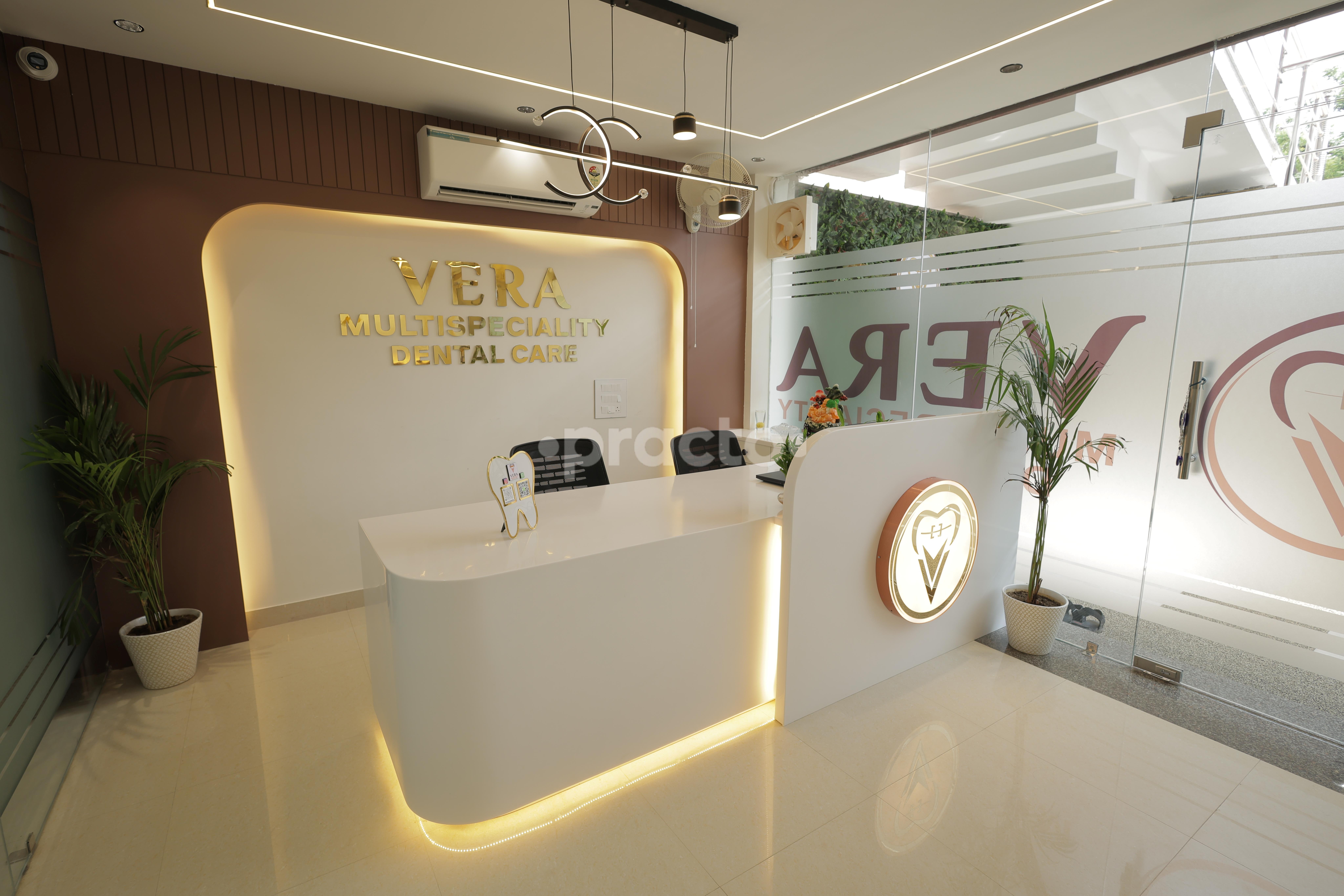 Reception Area at Vera Multispeciality Dental Care Sirsi Road Jaipur