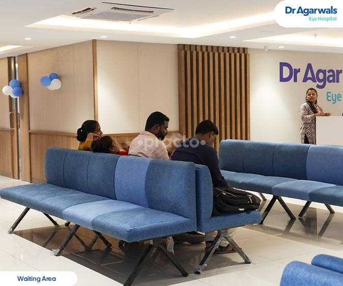 Waiting Area at Dr. Agarwal Eye Hospital Kalyan East Mumbai