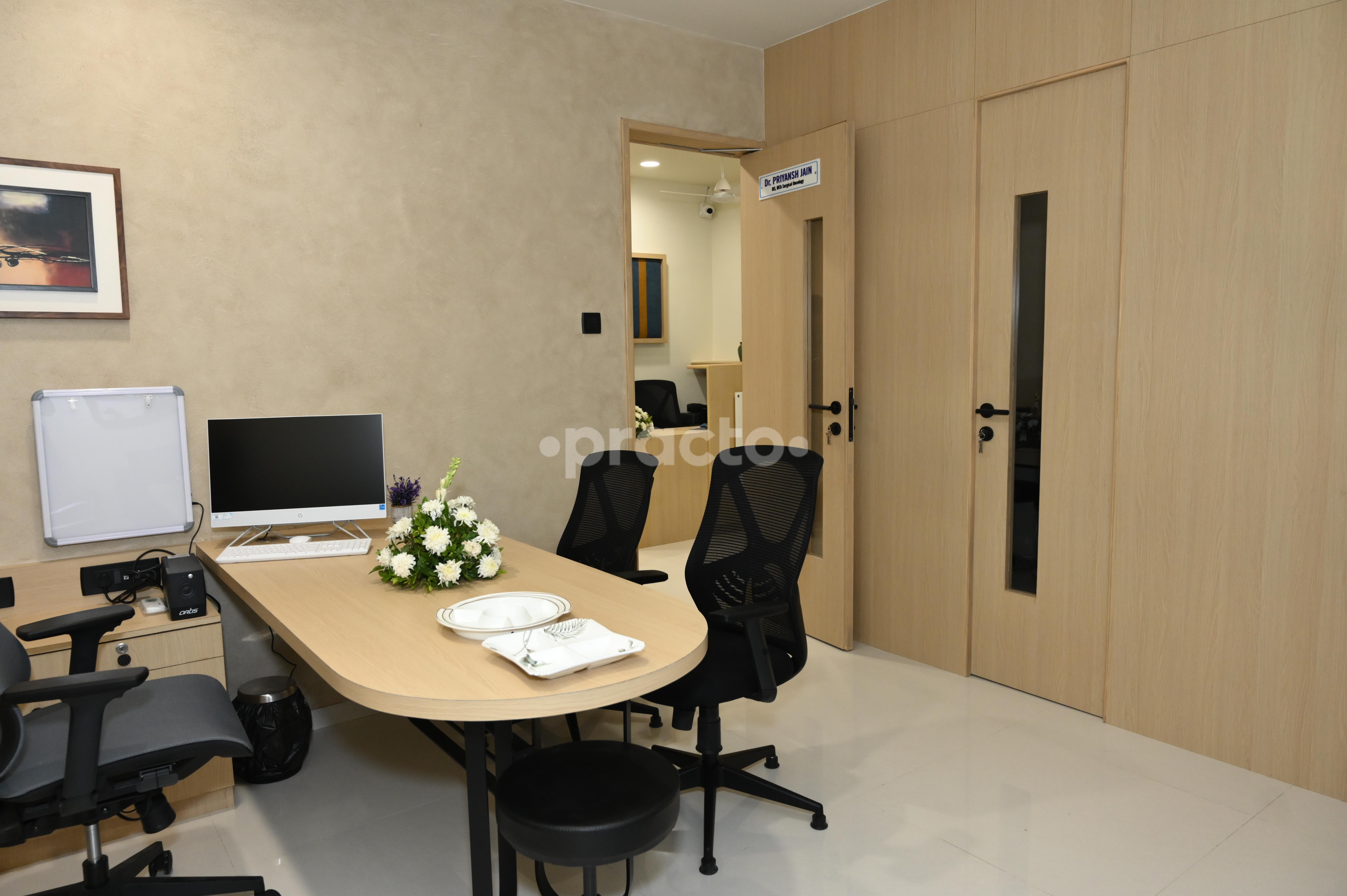Consultation Room at Naman Cancer Clinic & Research Centre Laldarwaja Surat