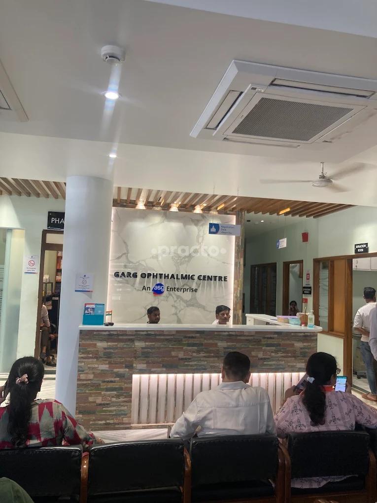 Waiting Area at Garg Ophthalmic Centre Nirala Nagar Lucknow