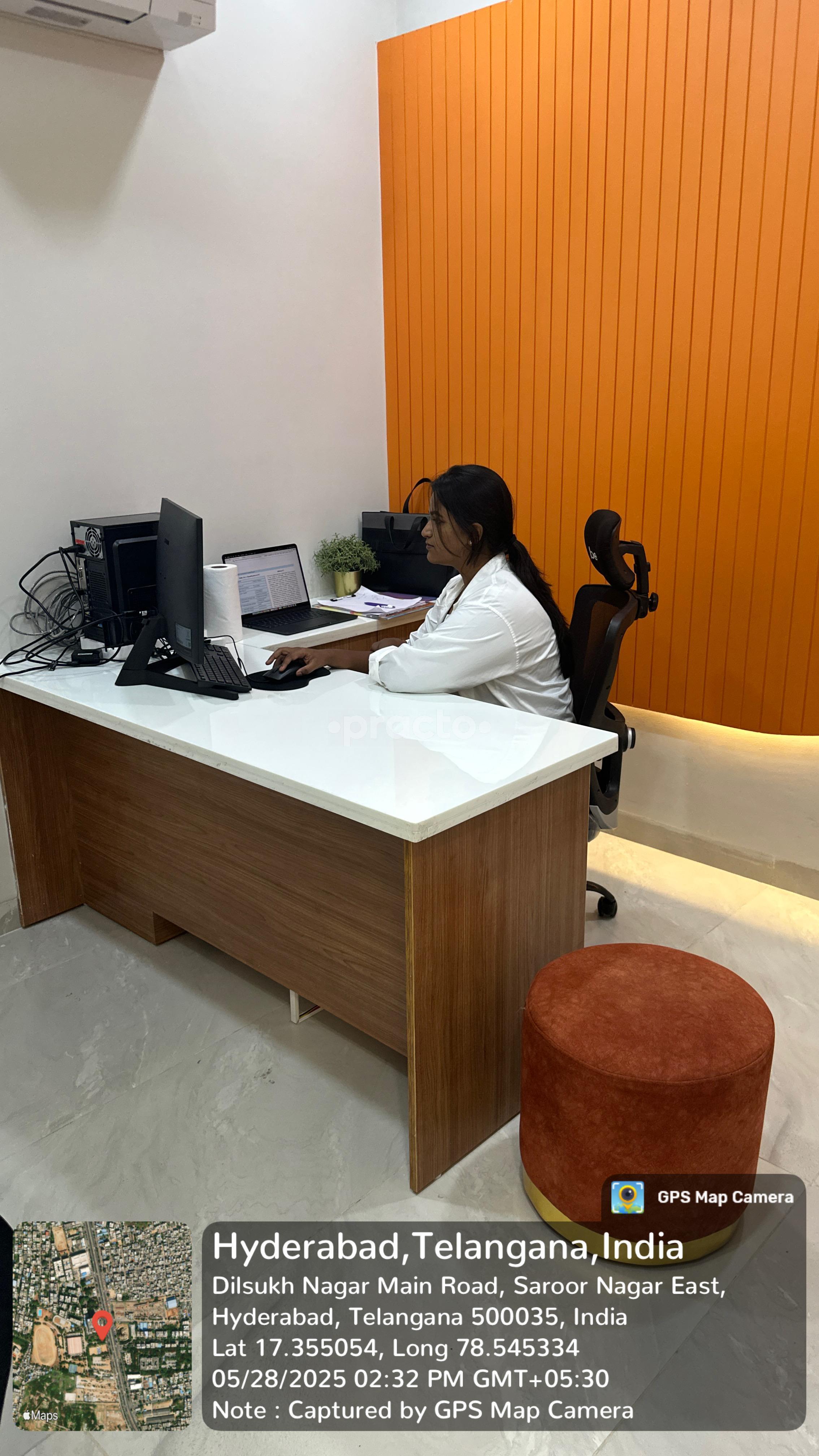 Establishment board at Celestee Skin, Laser And Hair Clinic LB Nagar Hyderabad