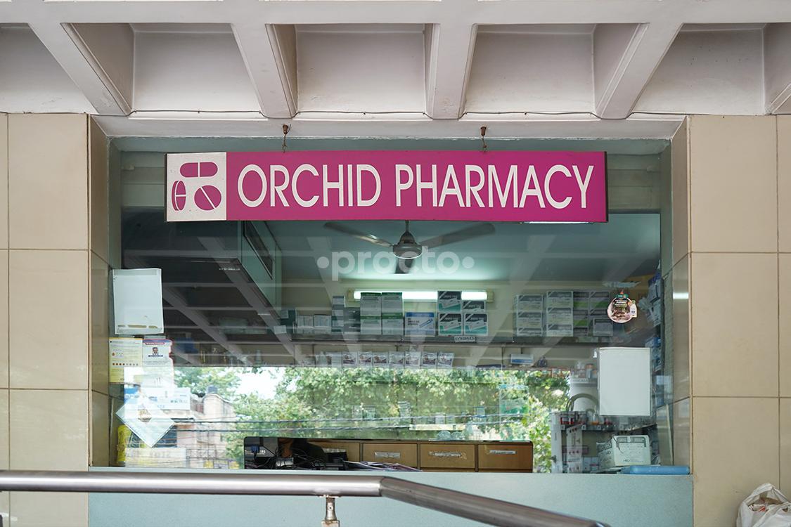 Pharmacy store at Orchid Skin Clinic Dabri New Delhi