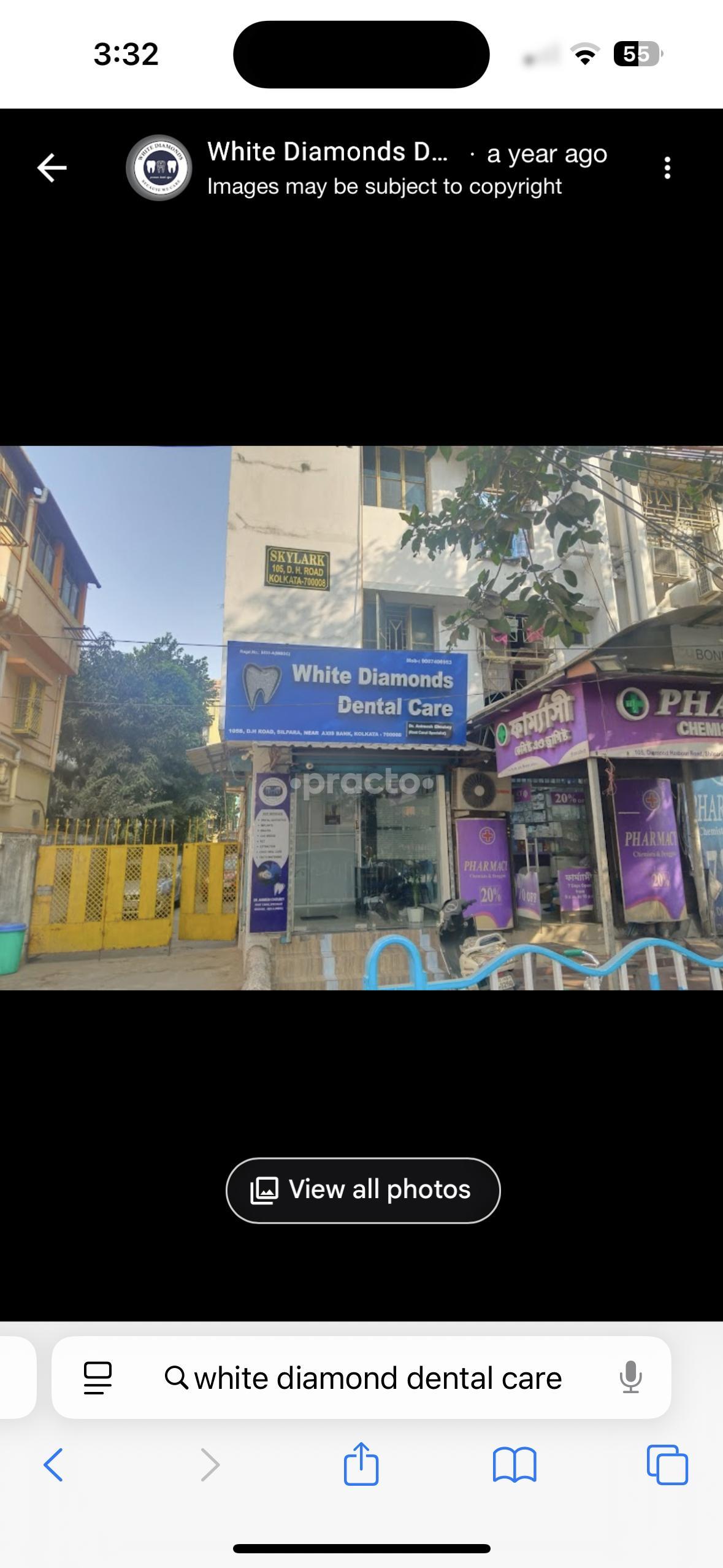 White Diamonds Dental Care  Sakher Bazar Kolkata