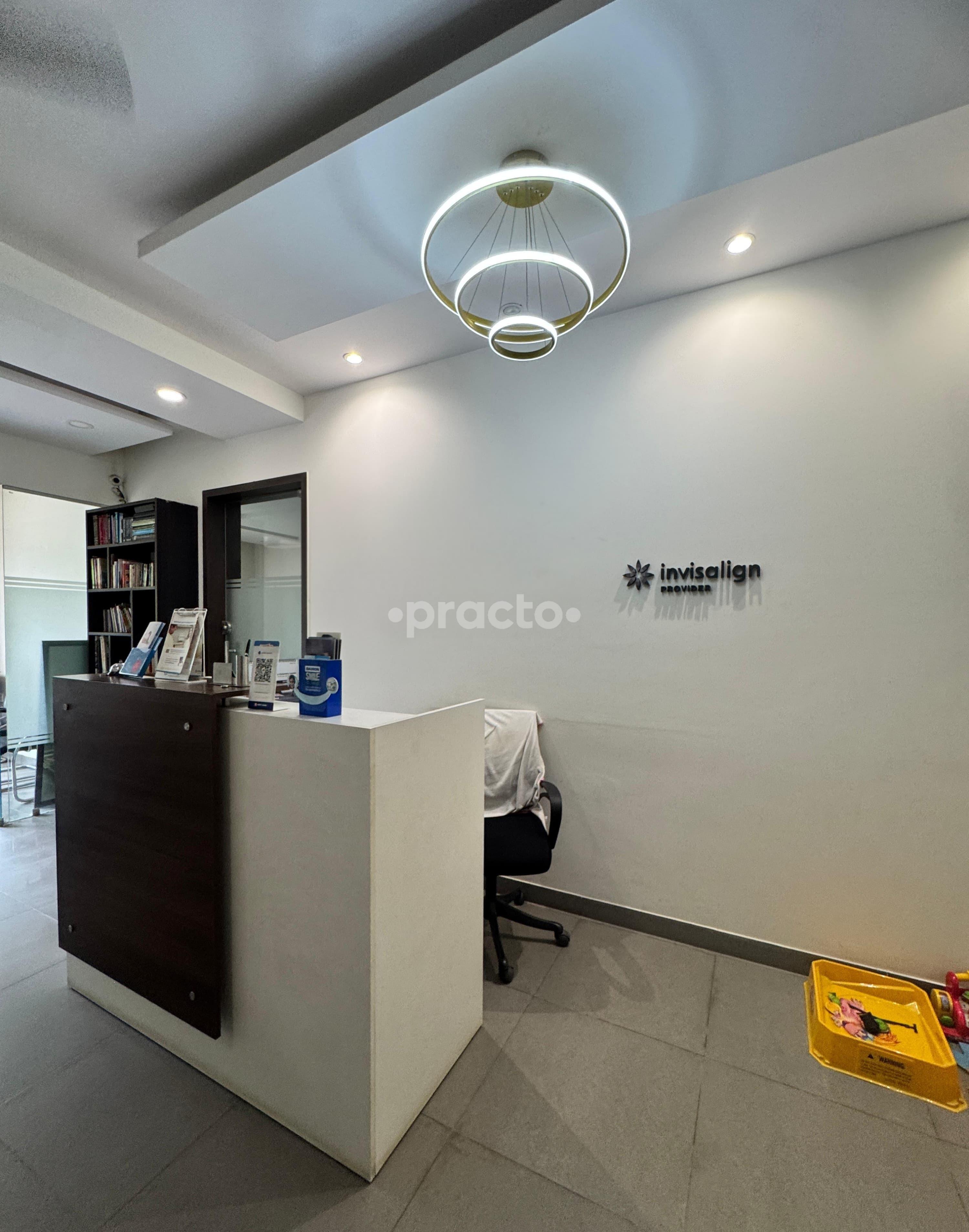 Reception Area at Arora's Dental Hub Gurgaon Sector 38 Gurgaon
