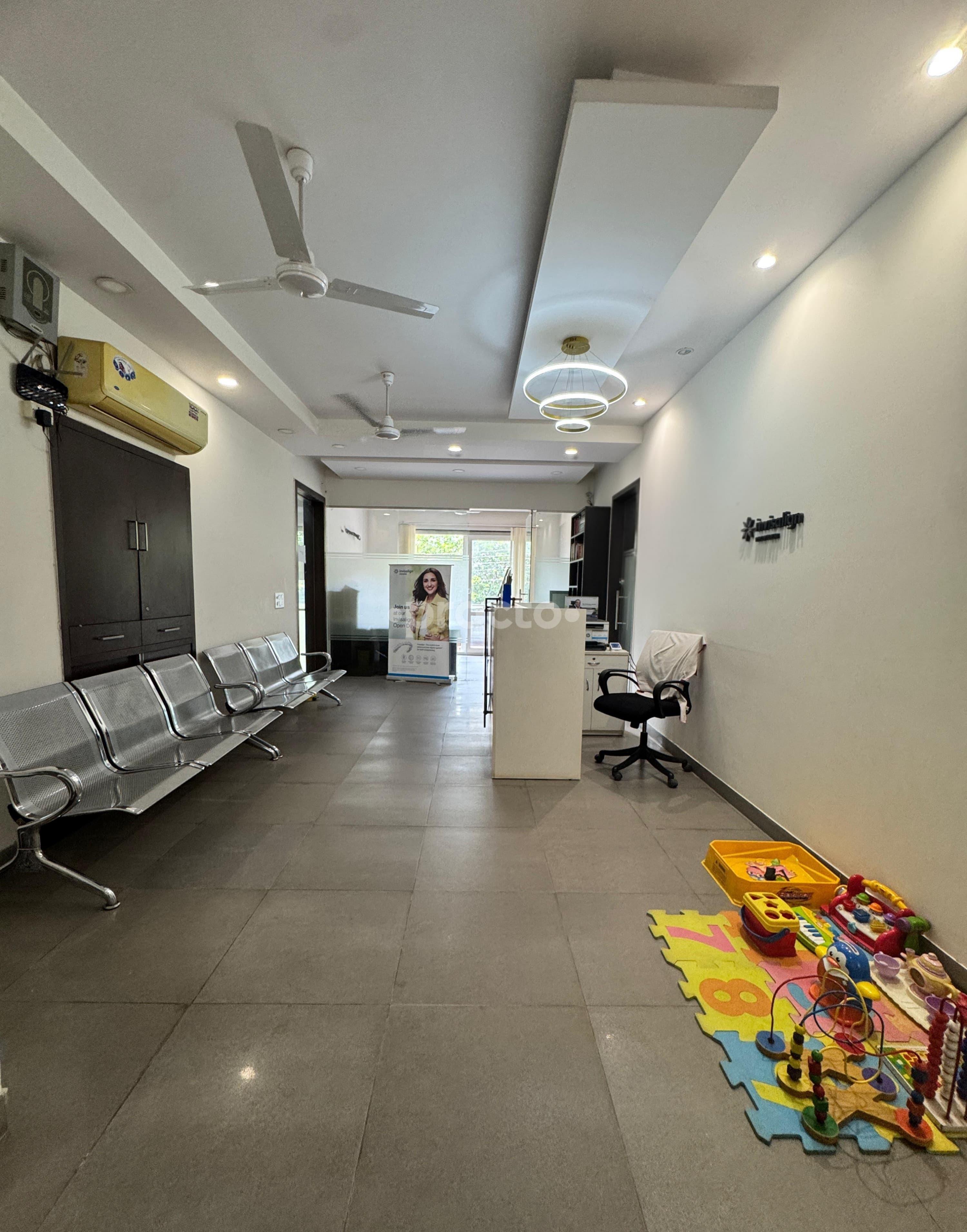 Waiting Area at Arora's Dental Hub Gurgaon Sector 38 Gurgaon