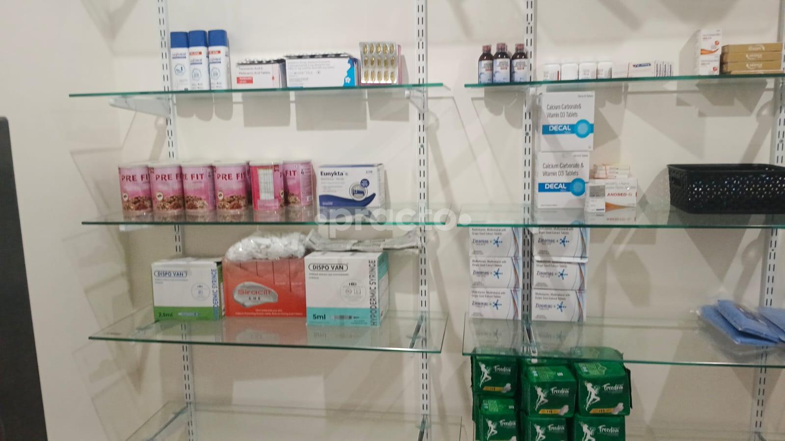 Pharmacy store at Chandrika's Urogynec & Cosmetic Center Nungambakkam High Road Chennai