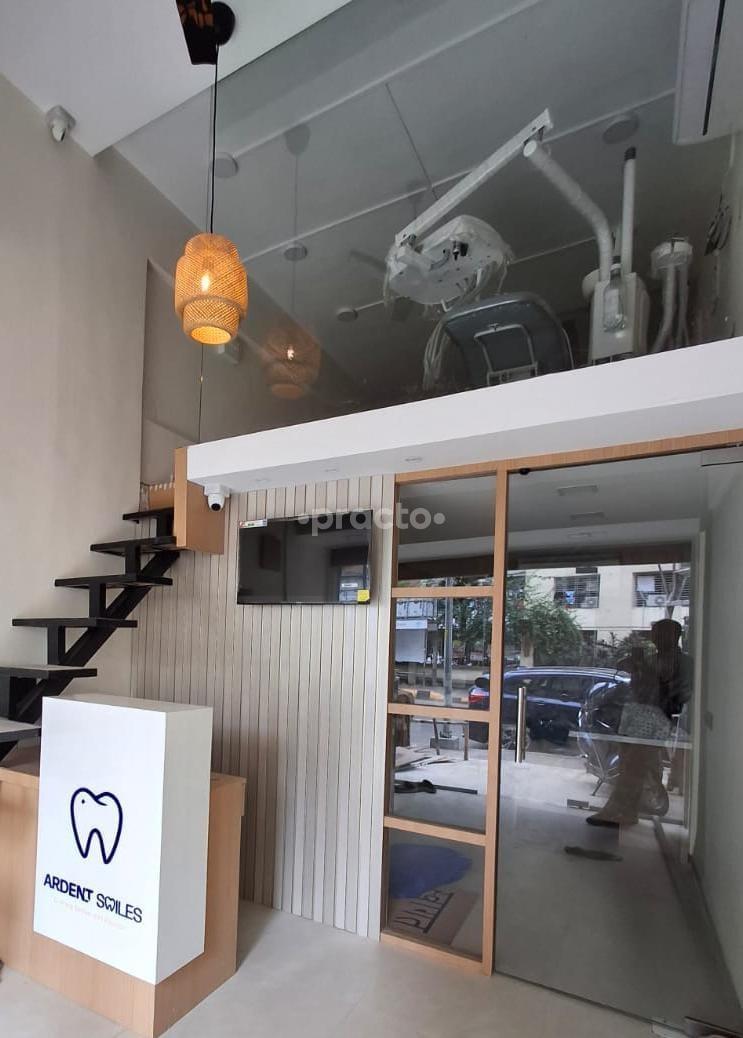 Reception Area at Ardent Smiles Nerul Navi Mumbai