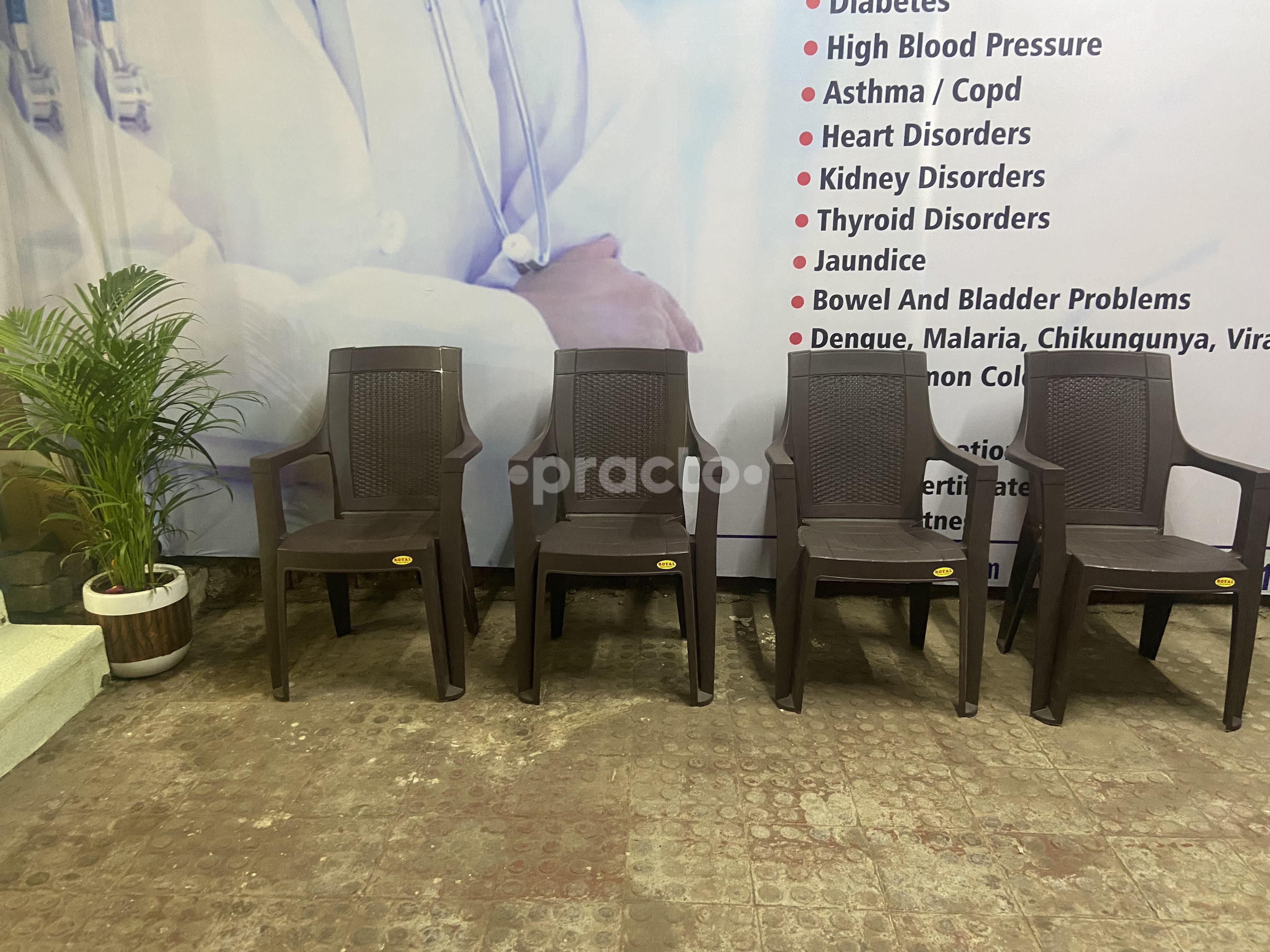 Waiting Area at Dr. Milan C Patel’s Clinic Pimple Gurav Pune