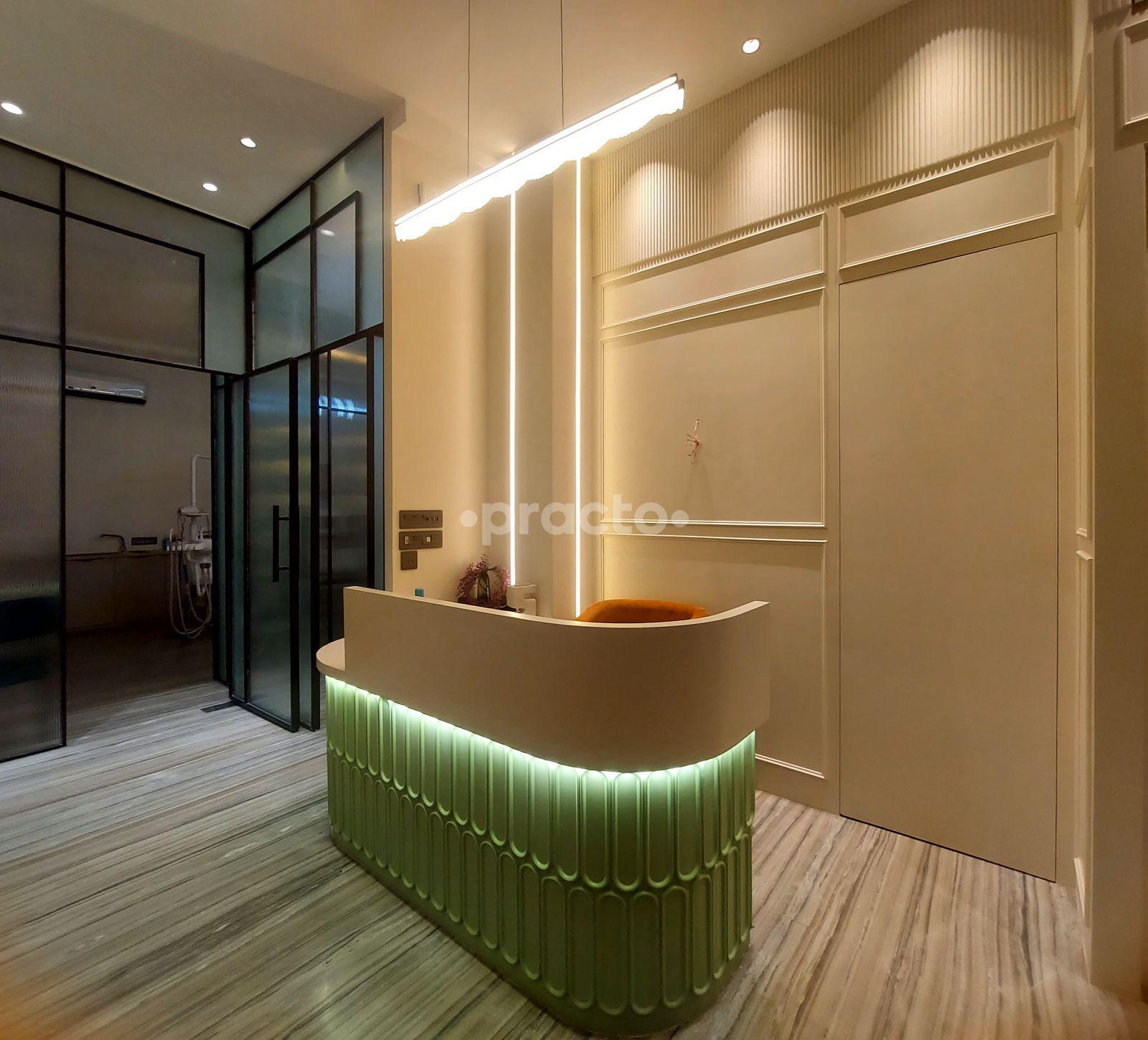 Reception Area at Brace Up Dentistry Salt Lake Kolkata