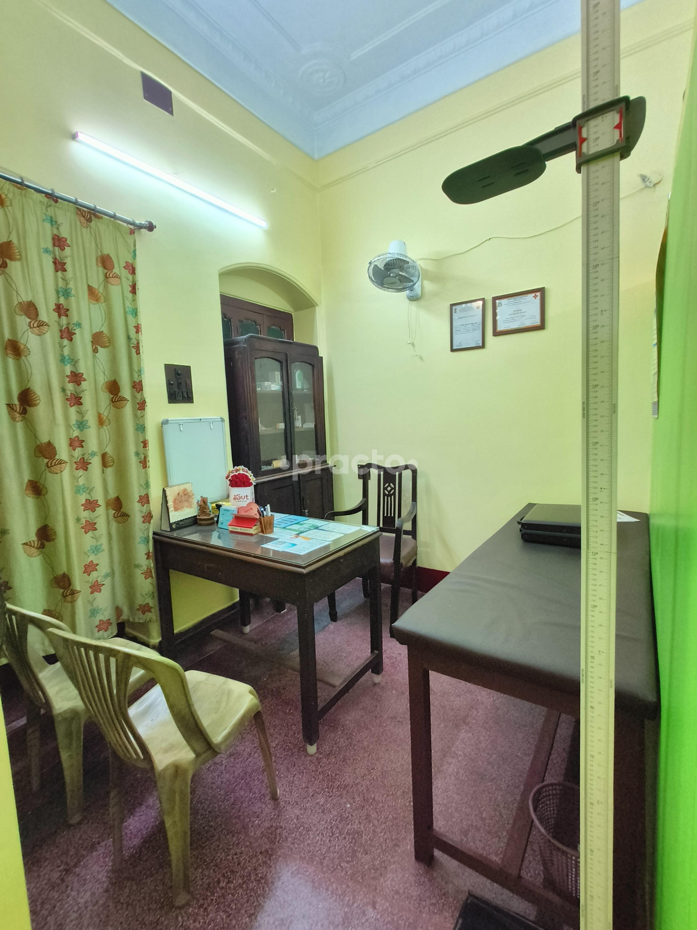 Consultation Room at Dr. Avishek Garai Clinic Janbazar Kolkata