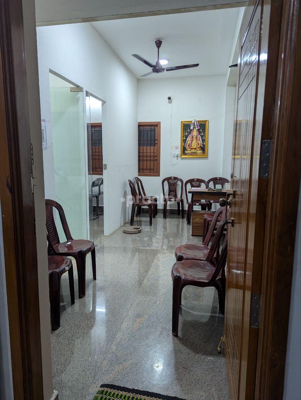 Waiting Area at Kamatchi Chest and Multispeciality Clinic Kattupakkam Chennai