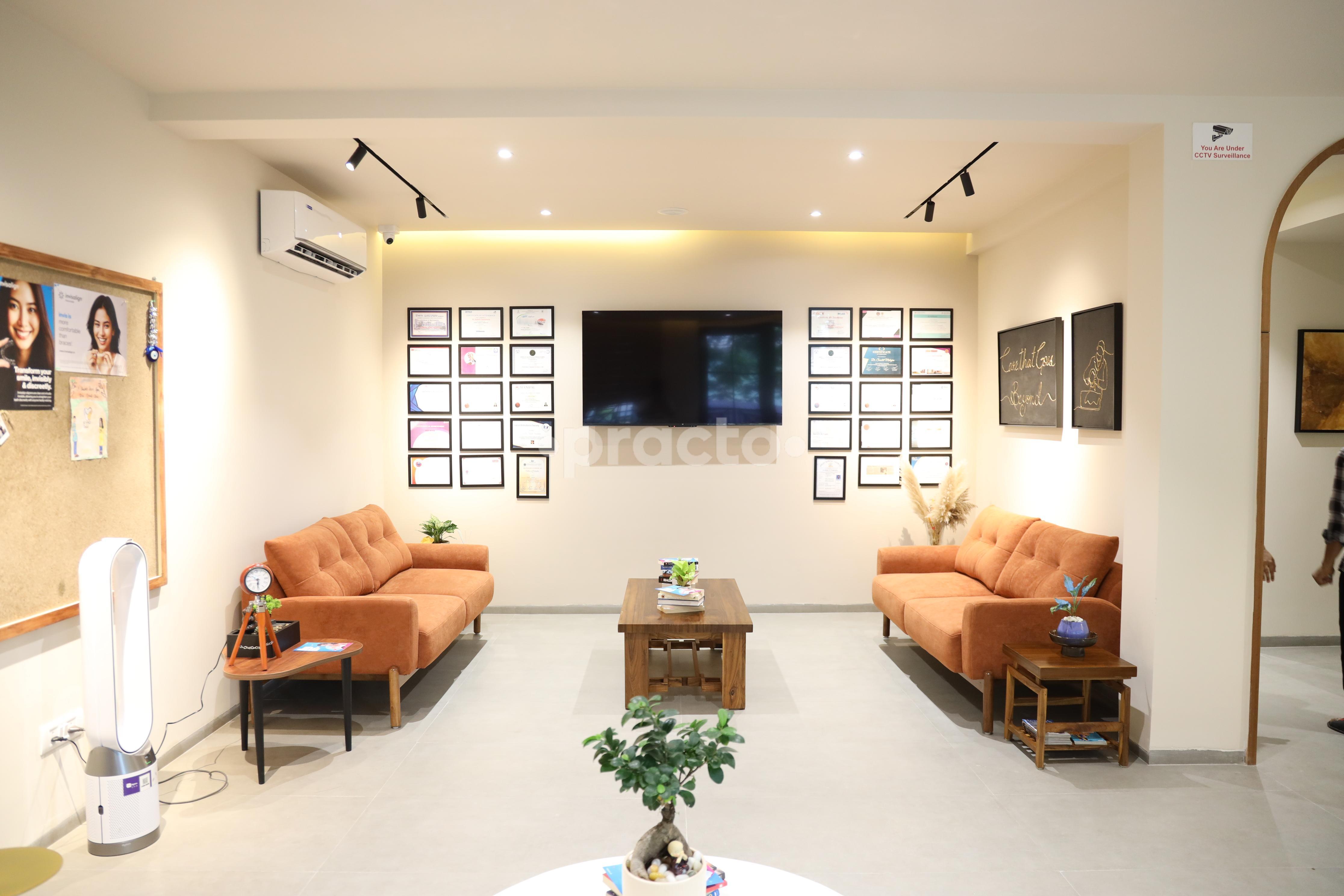 Reception Area at Beyond Dental East Of Kailash Delhi