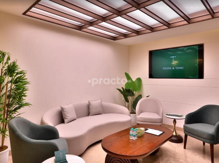 Reception Area at Tooth and Tonic Greater Kailash Part 1 Delhi