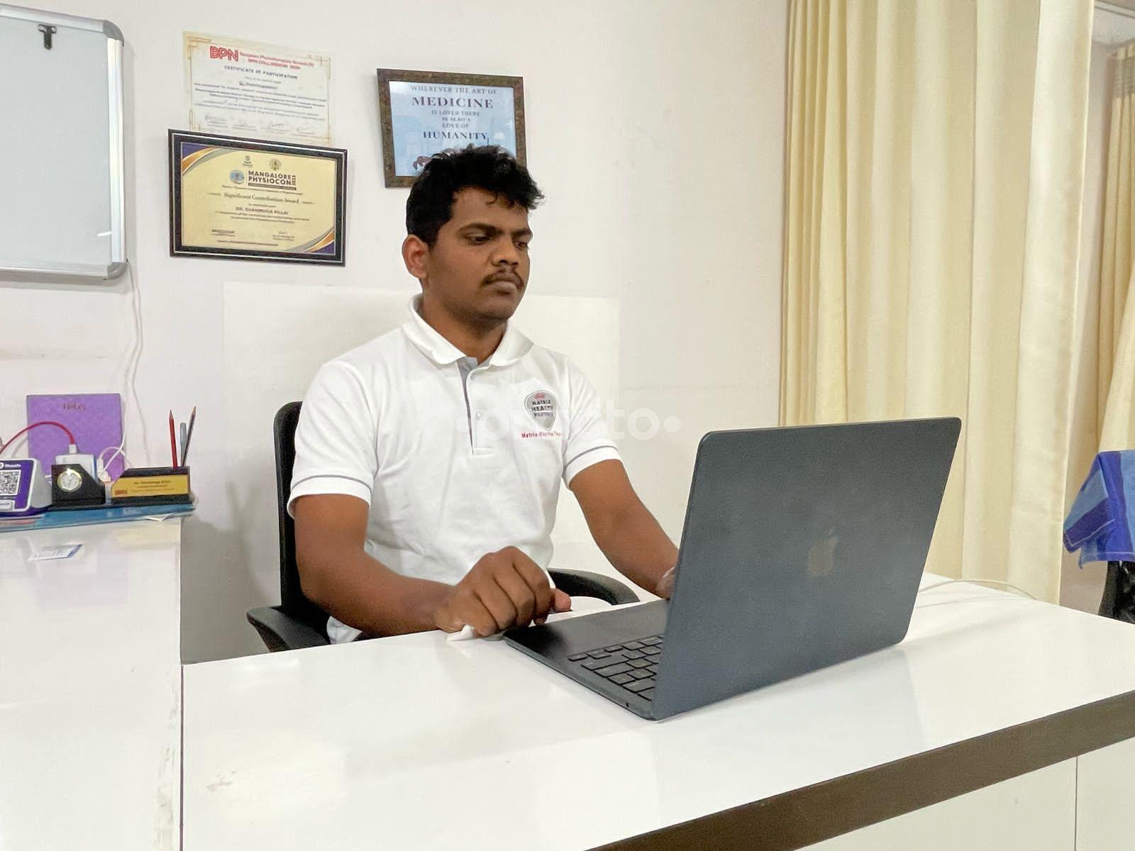 Consultation Room at Sk Physiotherapy Clinic Kudlu Gate Bangalore