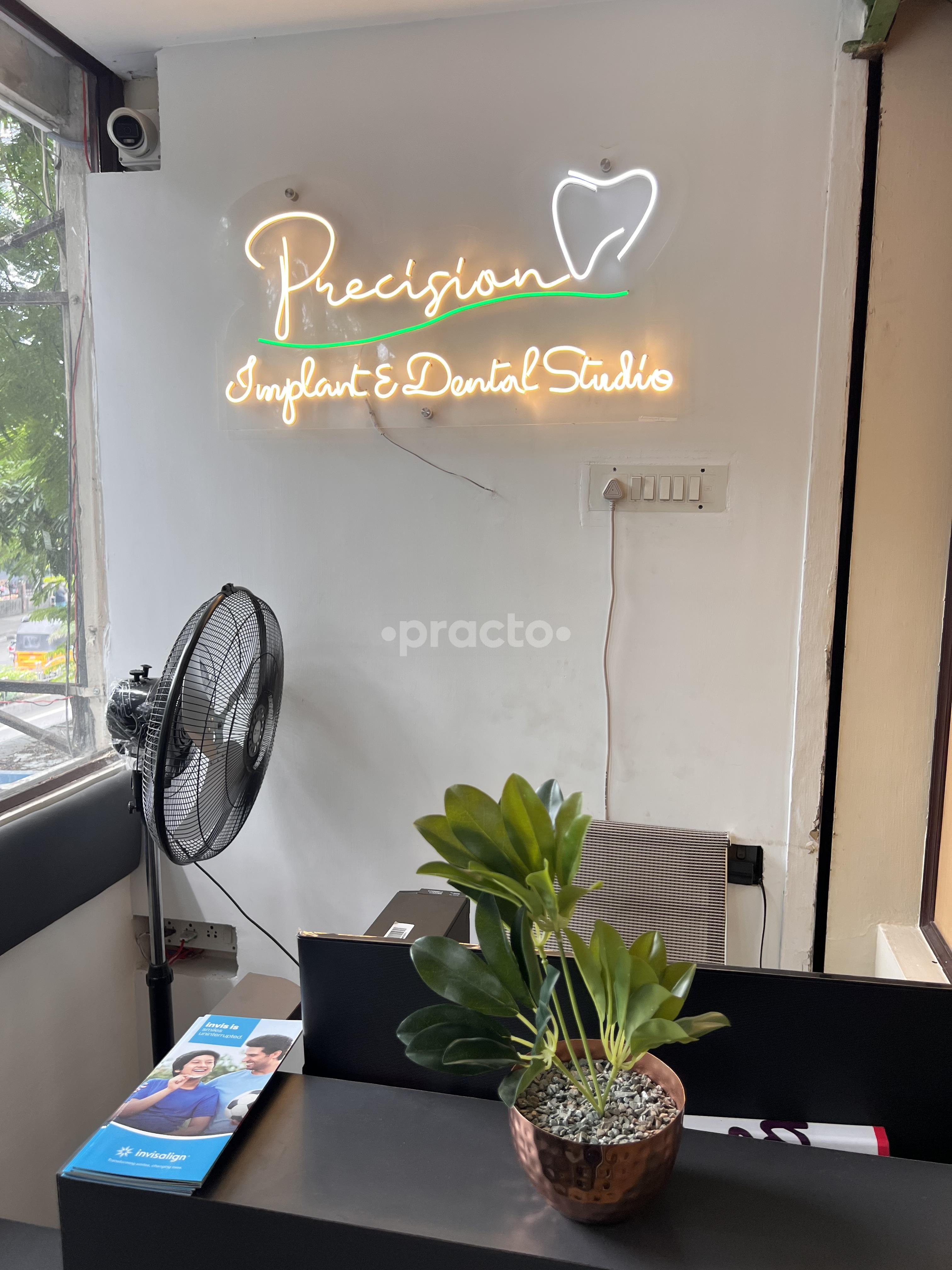 Reception Area at Precision Implant And Dental Studio Adyar Chennai