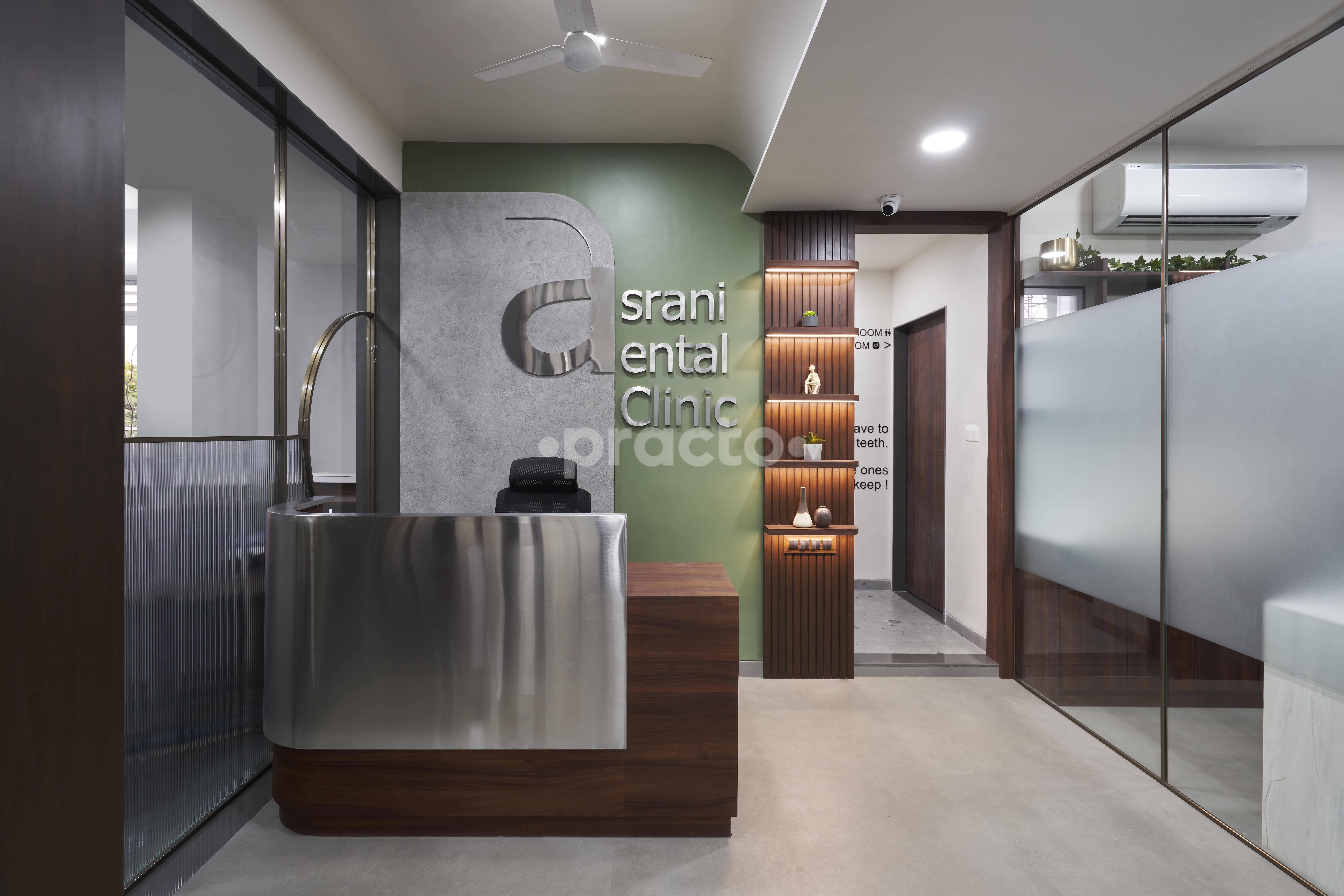 Reception Area at Asrani Dental Clinic Sadar Nagpur