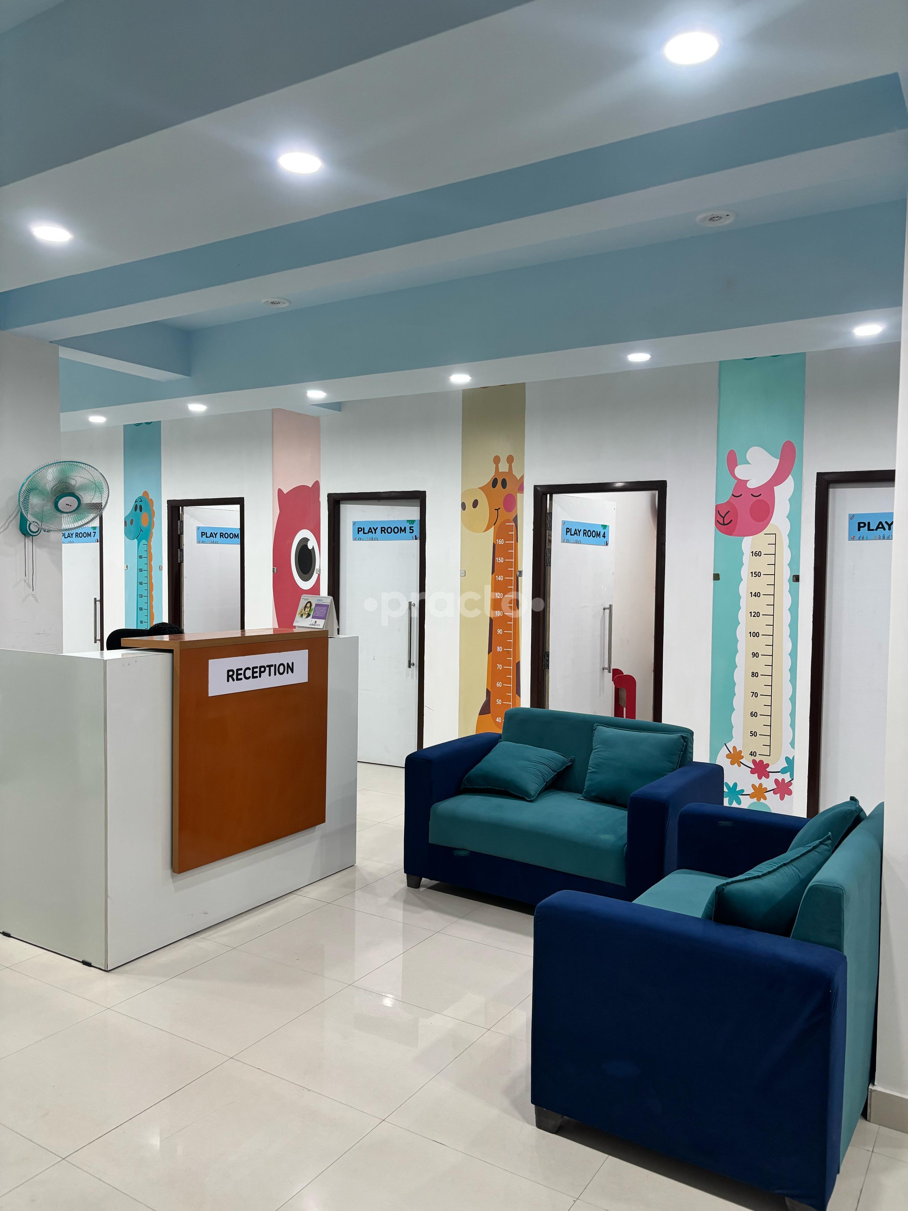 Reception Area at Sunshine by Lissun Ashiyana Lucknow